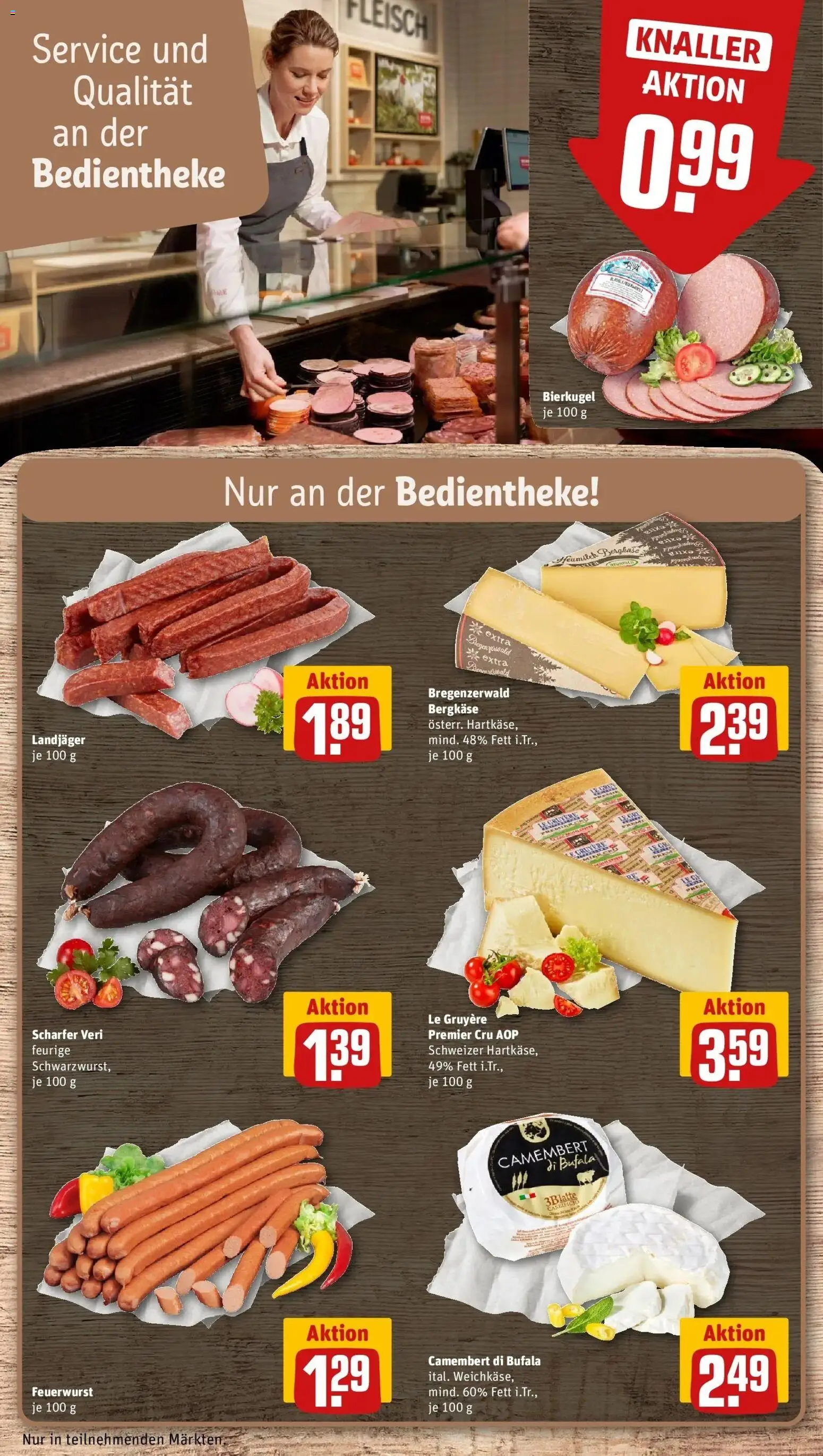 Rewe prospekt Laupheim	 – gültig ab 09.02.2026 | Seite: 17 | Produkte: Fleisch