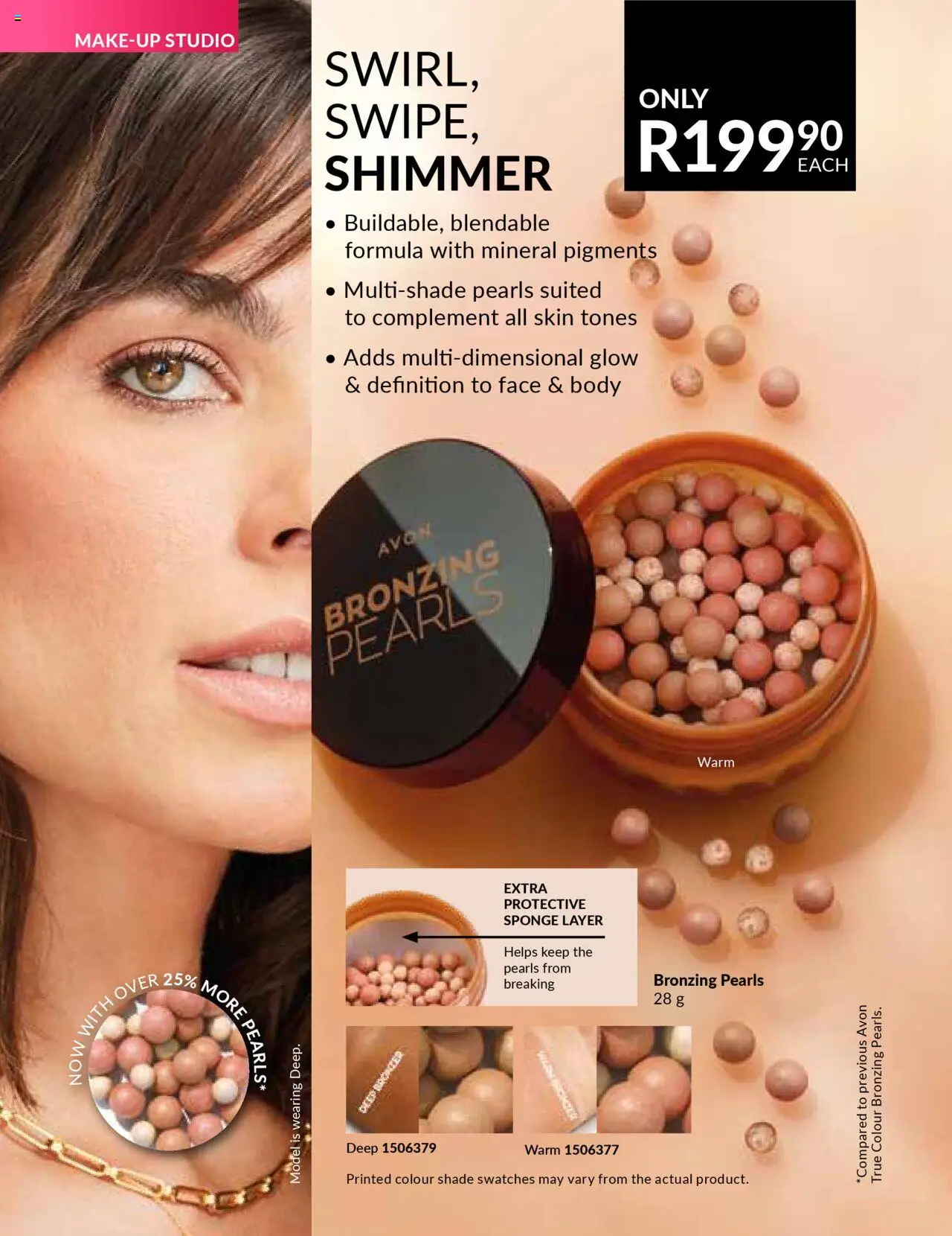AVON Catalogue  │ valid from 01.07.2025 | Page: 84 | Products: Bronzing pearls