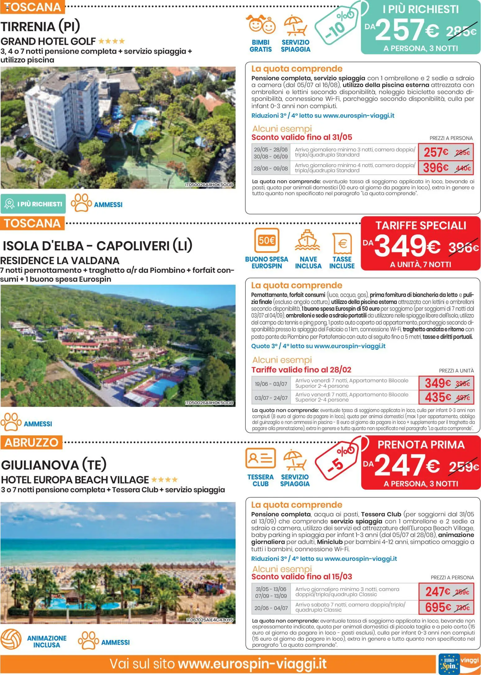 Volantino Eurospin del 11.02.2026 | Pagina: 7 | Prodotti: Acqua, Piscina, Culla, Biancheria da letto