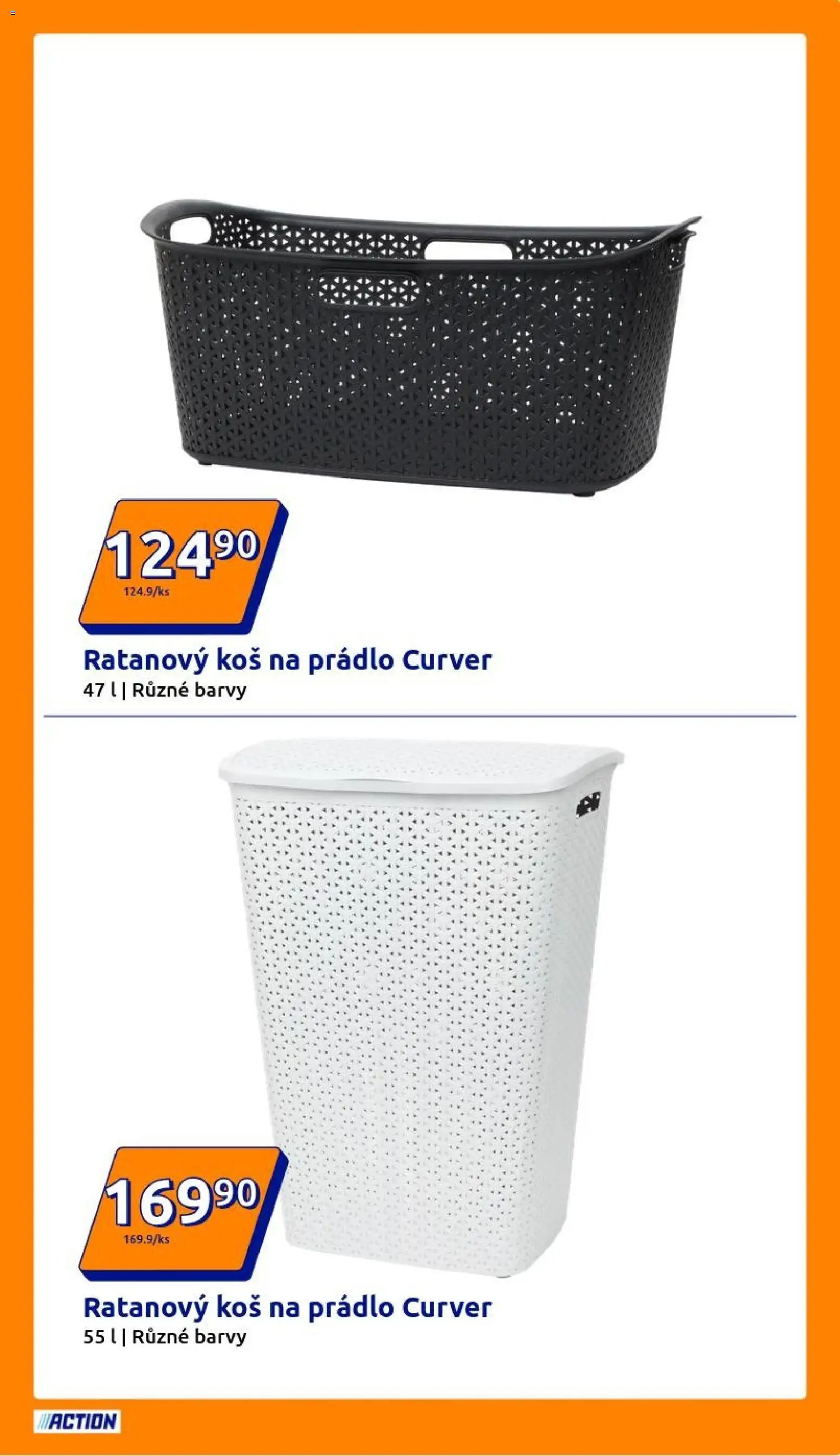 Action leták od 18.02.2026 | Strana: 17 | Produkty: Koš na prádlo, Koš, Barvy