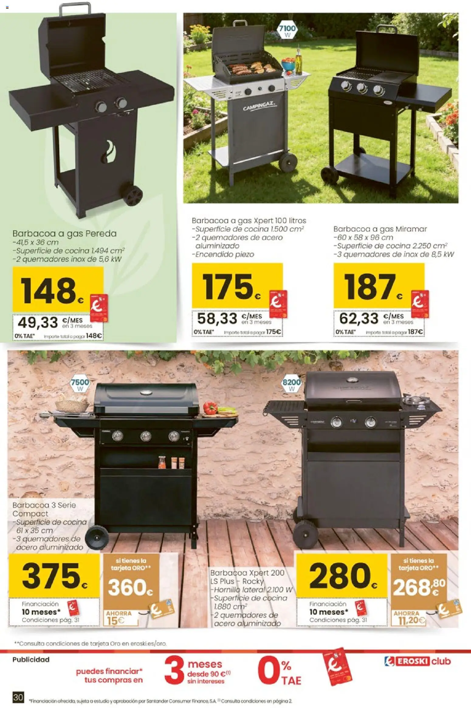 Eroski - Qué oasis │ válido desde el 26.03.2026 | Página: 30 | Productos: Barbacoa, Cocina