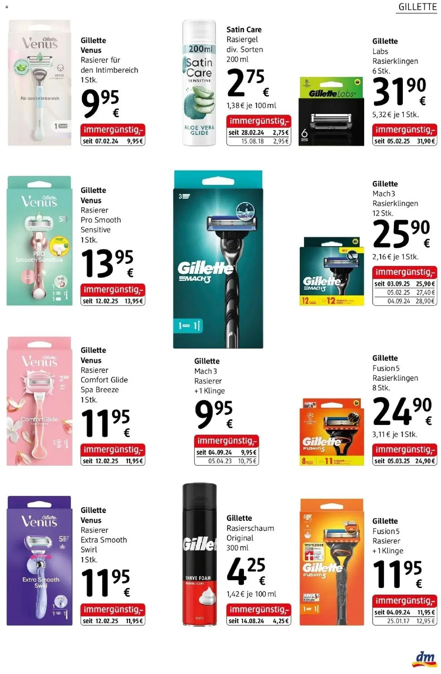 dm drogerie markt Journal Februar 2026 gültig ab 05.02.2026 | Seite: 19 | Produkte: Rasierer, Rasierschaum