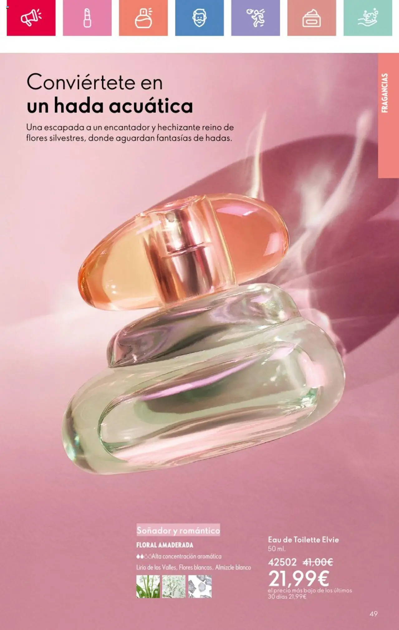 Oriflame - Catálogo Campaña 9 │ válido desde el 22.06.2025 | Página: 49 | Productos: Perfume, Eau de toilette