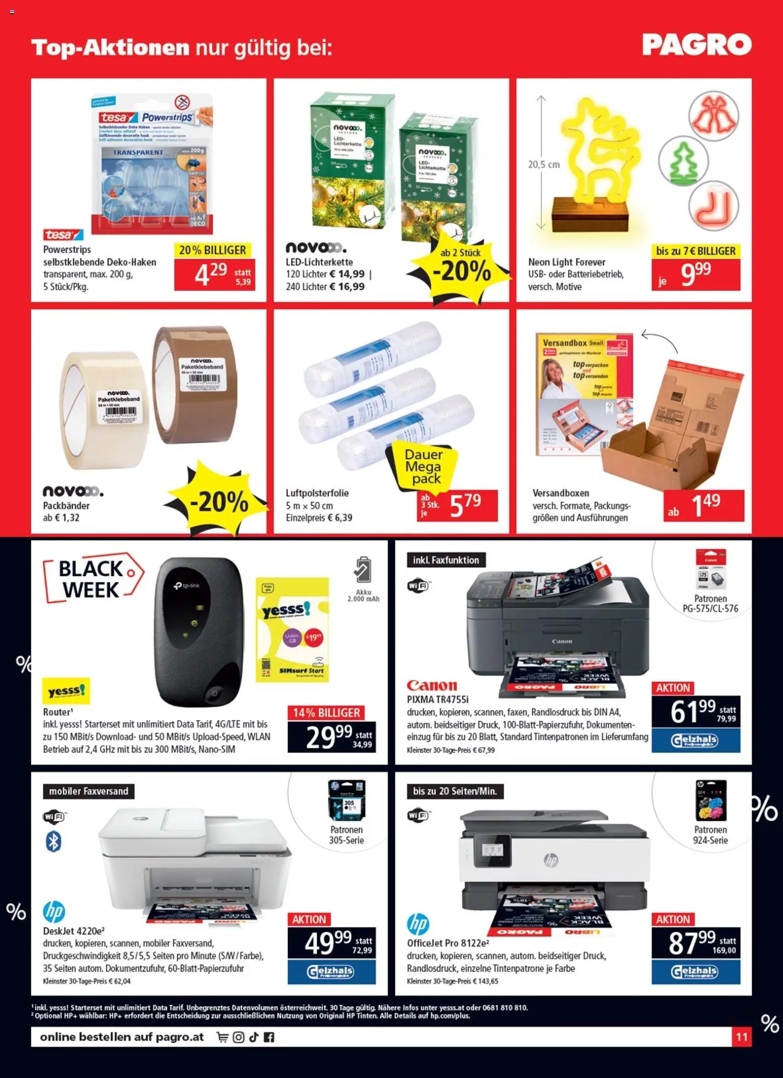 Pagro-Diskont - Black Friday gültig ab 27.11.2025 | Seite: 11 | Produkte: USB