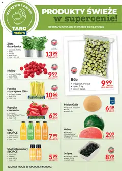 Makro Gazetka - Oferta świeża w super cenach od 07.07.2025 | Strona: 5 | Produkty: Soki, Mięta, Bazylia, Jeżyny