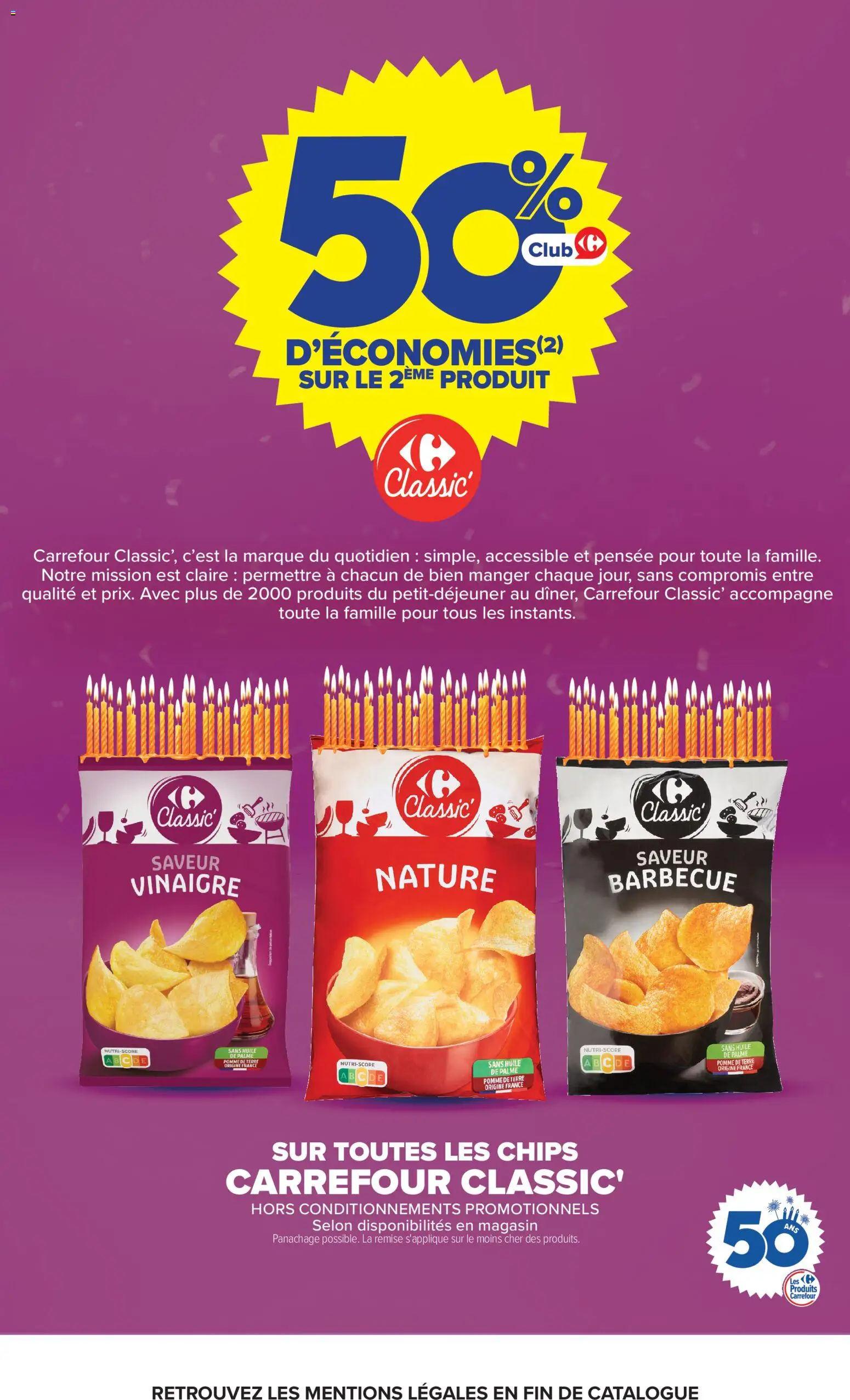 {H1} | Page: 26 | Produits: Pomme de terre, Huile, Vinaigre, Chips