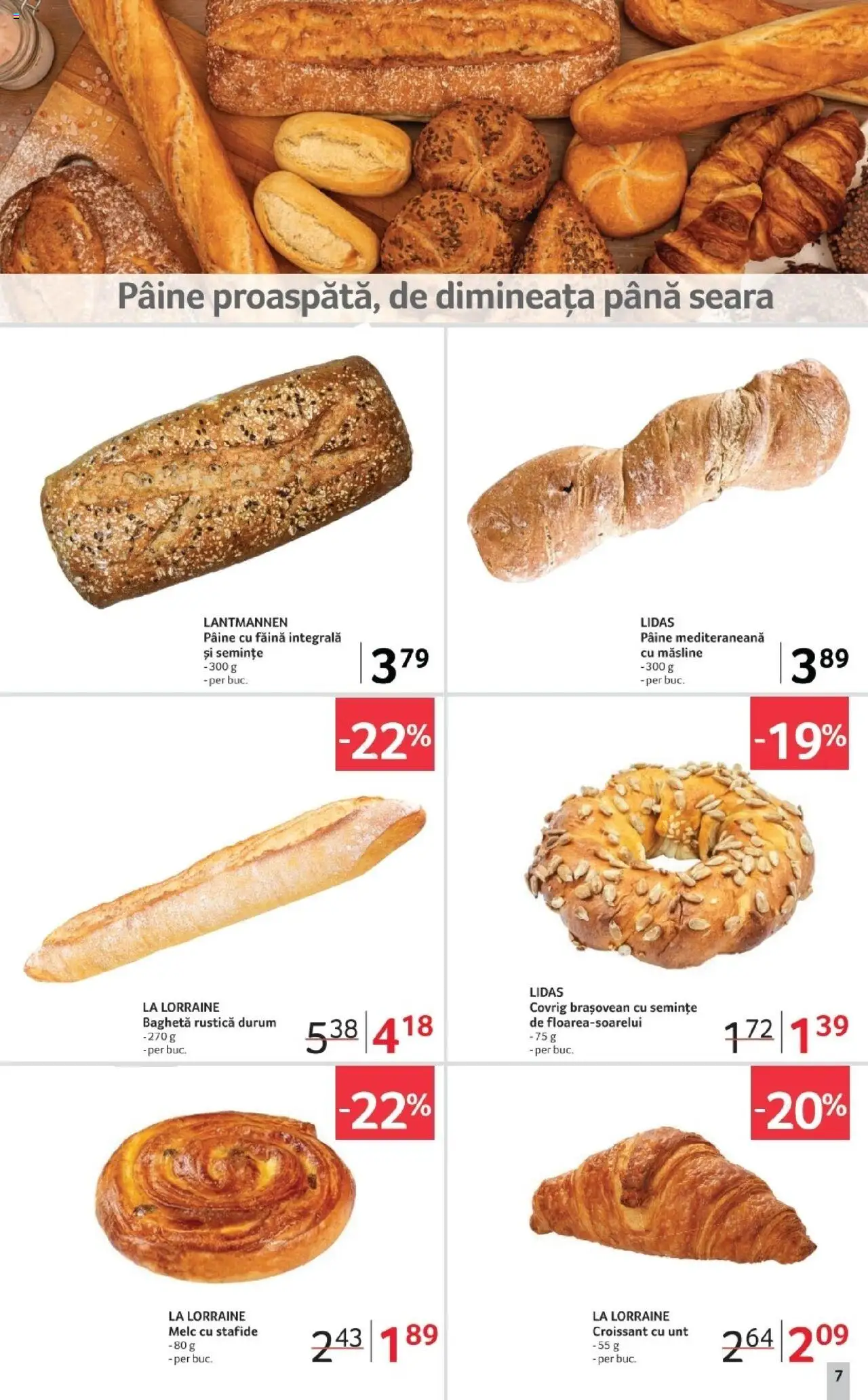 Noul catalog Selgros – valabil de la 17.10.2025 | Pagină: 7 | Produse: Măsline, Semințe, Unt, Făină