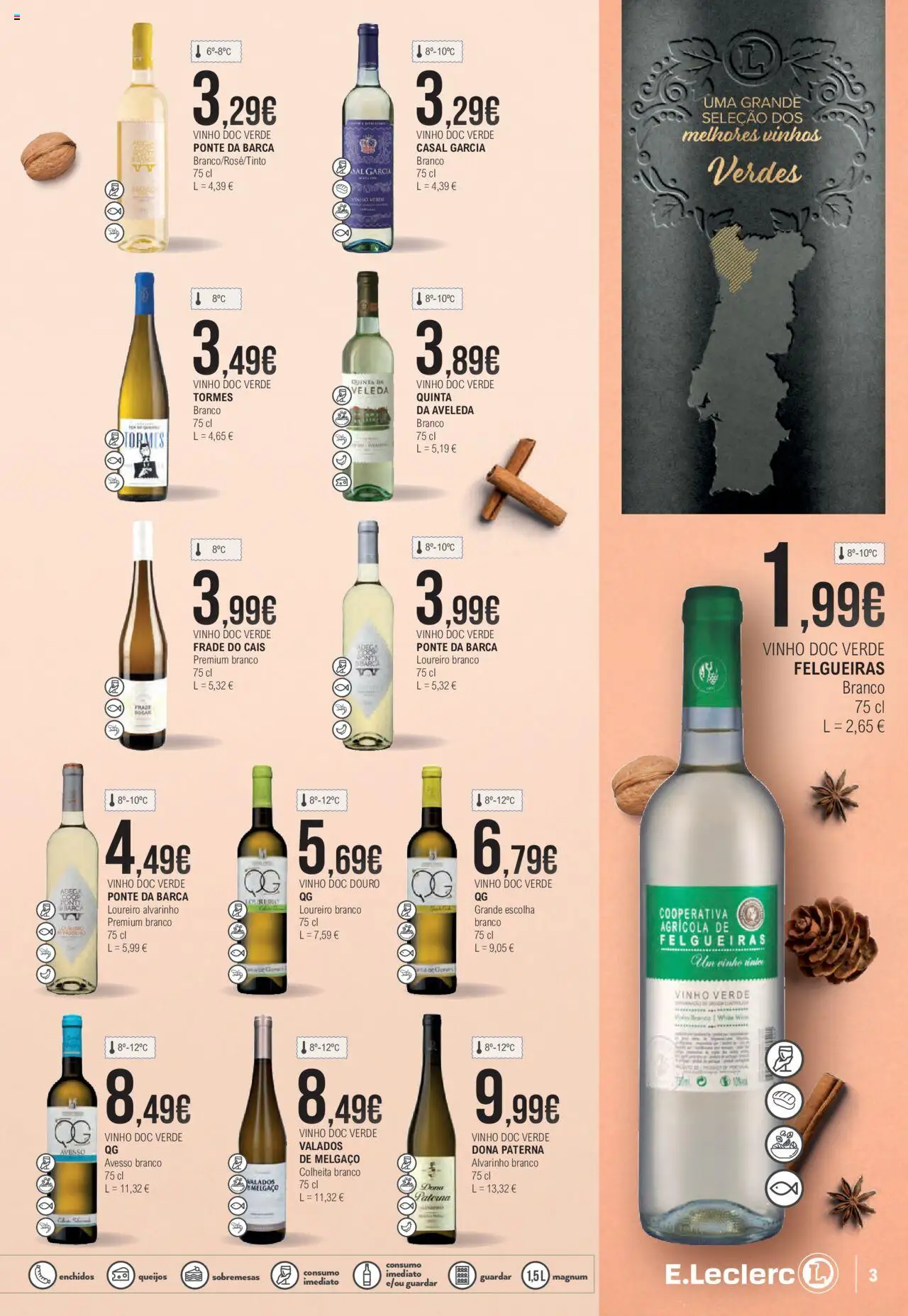 E.Leclerc - Feira dos Vinhos │ válido de 30.09.2025 | Página: 3 | Produtos: Sal, Vinho