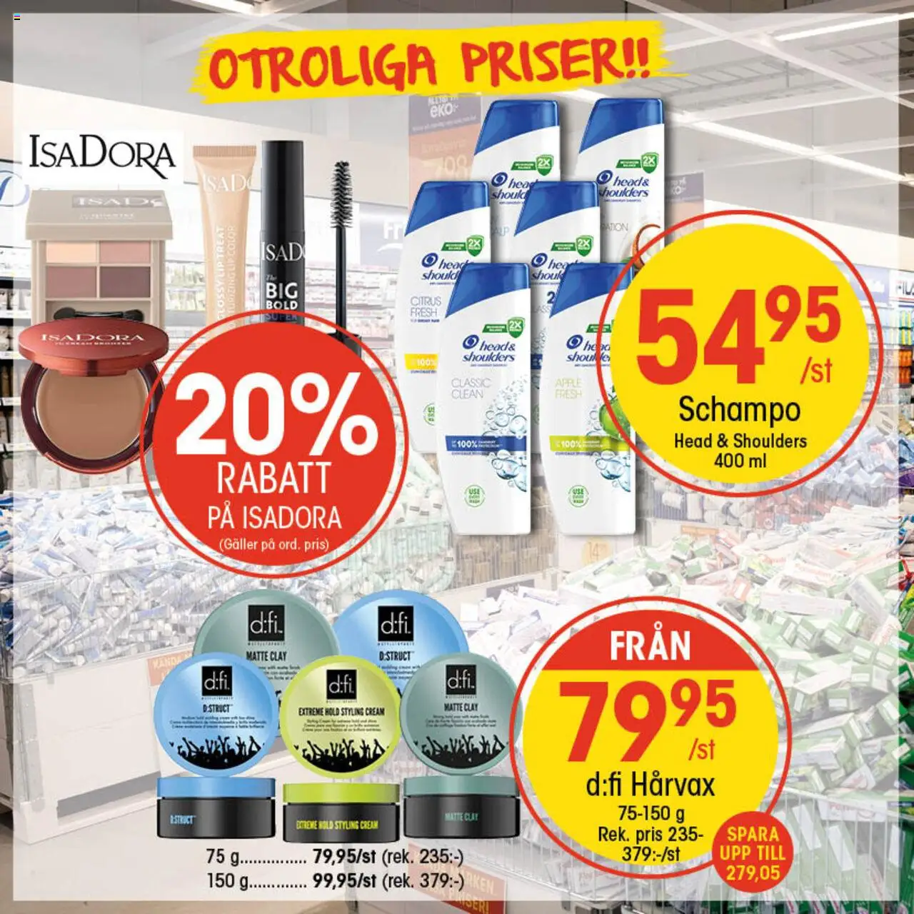 EKO reklamblad aktuell från 11.08.2025 | Sida: 3 | Produkter: Hårvax, Schampo, Galler, Äpple