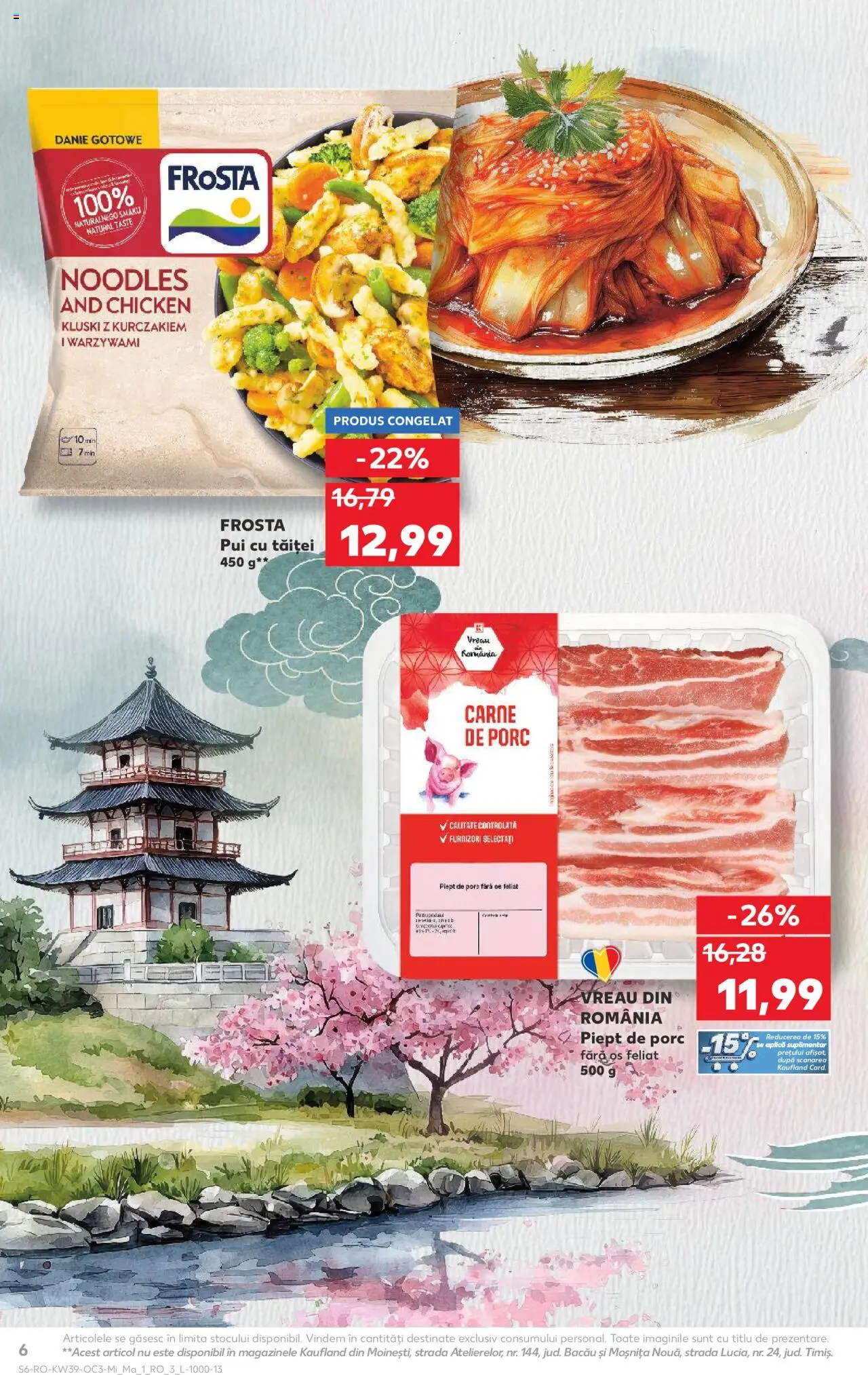 Kaufland RO akciós ujság - amely érvényes a következő dátumtól: 24.09.2025 | Oldal: 6