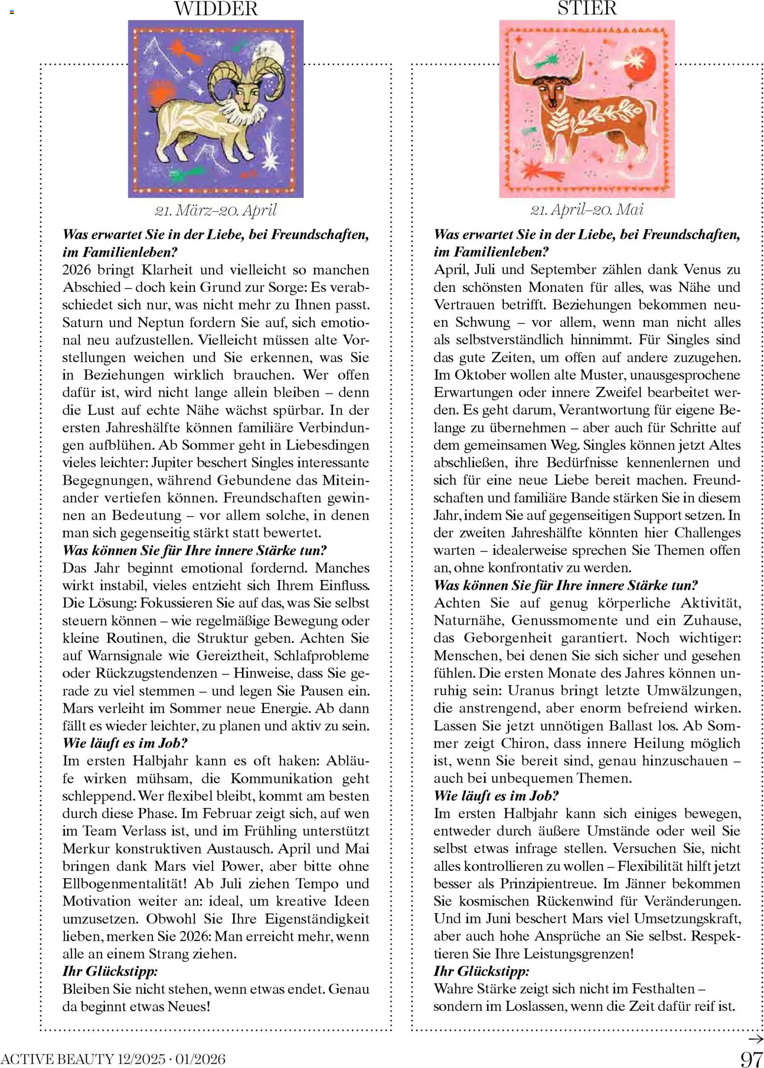 dm drogerie markt Active Beauty Magazin 12/2025, 01/2026 gültig ab 01.12.2025 | Seite: 97