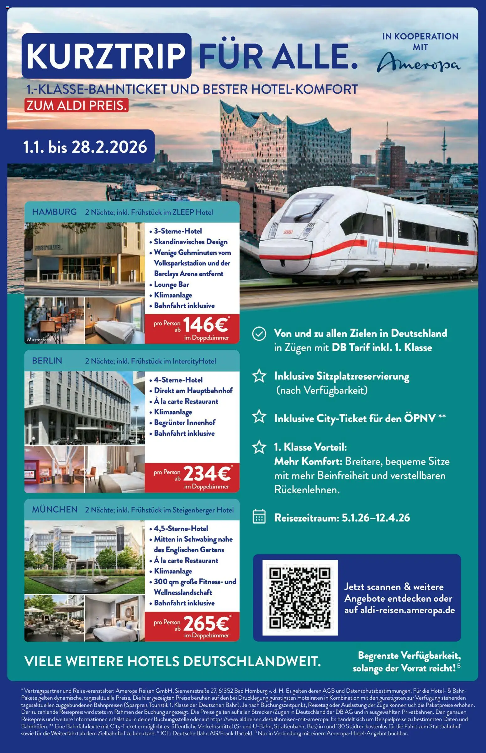 Aldi Reisen  Reisemagazin – gültig ab 01.01.2026 | Seite: 4