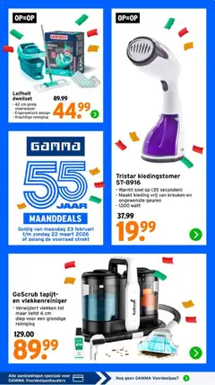 GAMMA folder - Voorbeeld van een folder van GAMMA, geldig van 23.03.2026 | Pagina: 21 | Producten: Geuren, Tapijt