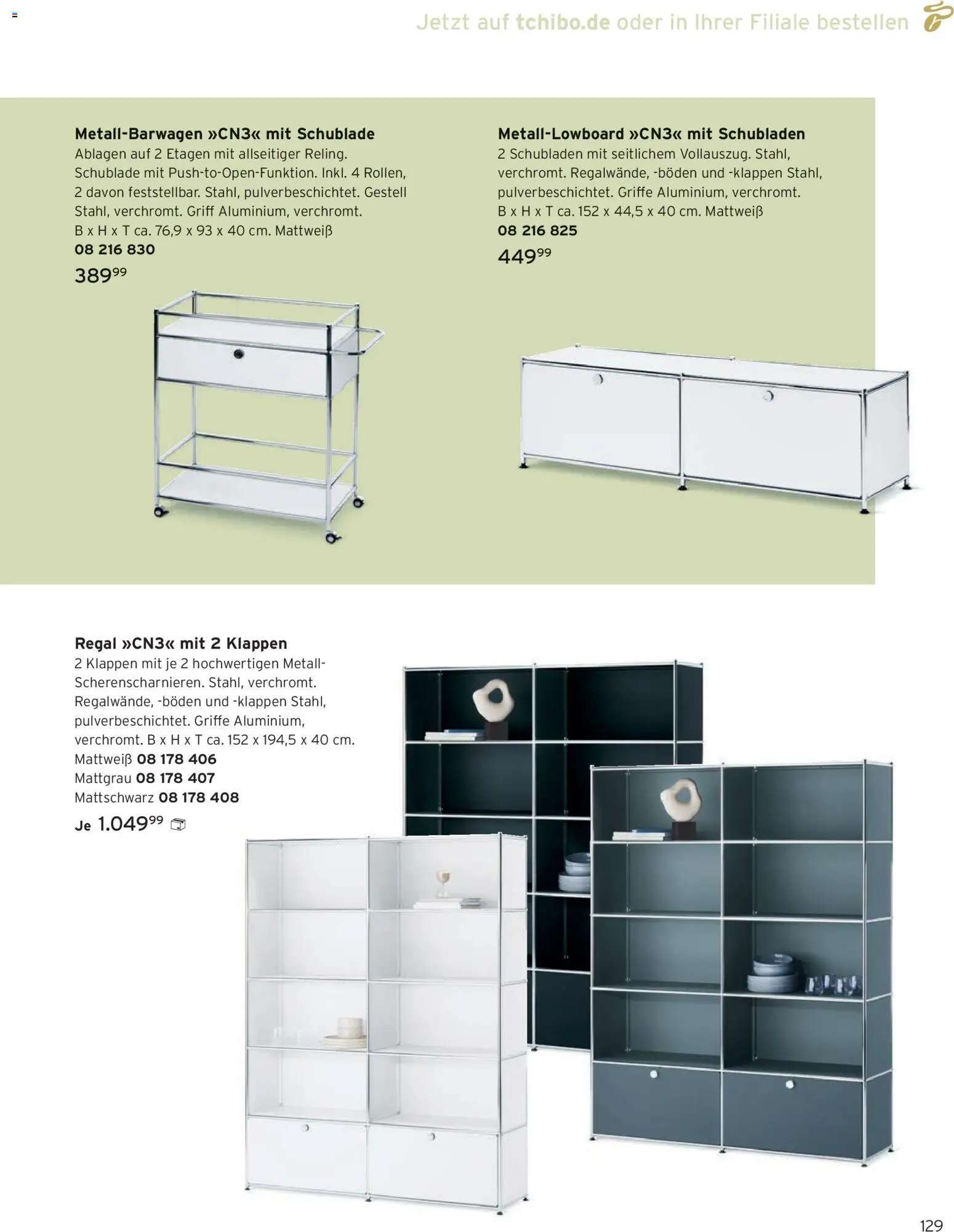 Prospekt Tchibo – gültig ab 01.01.2026 | Seite: 129 | Produkte: Regal