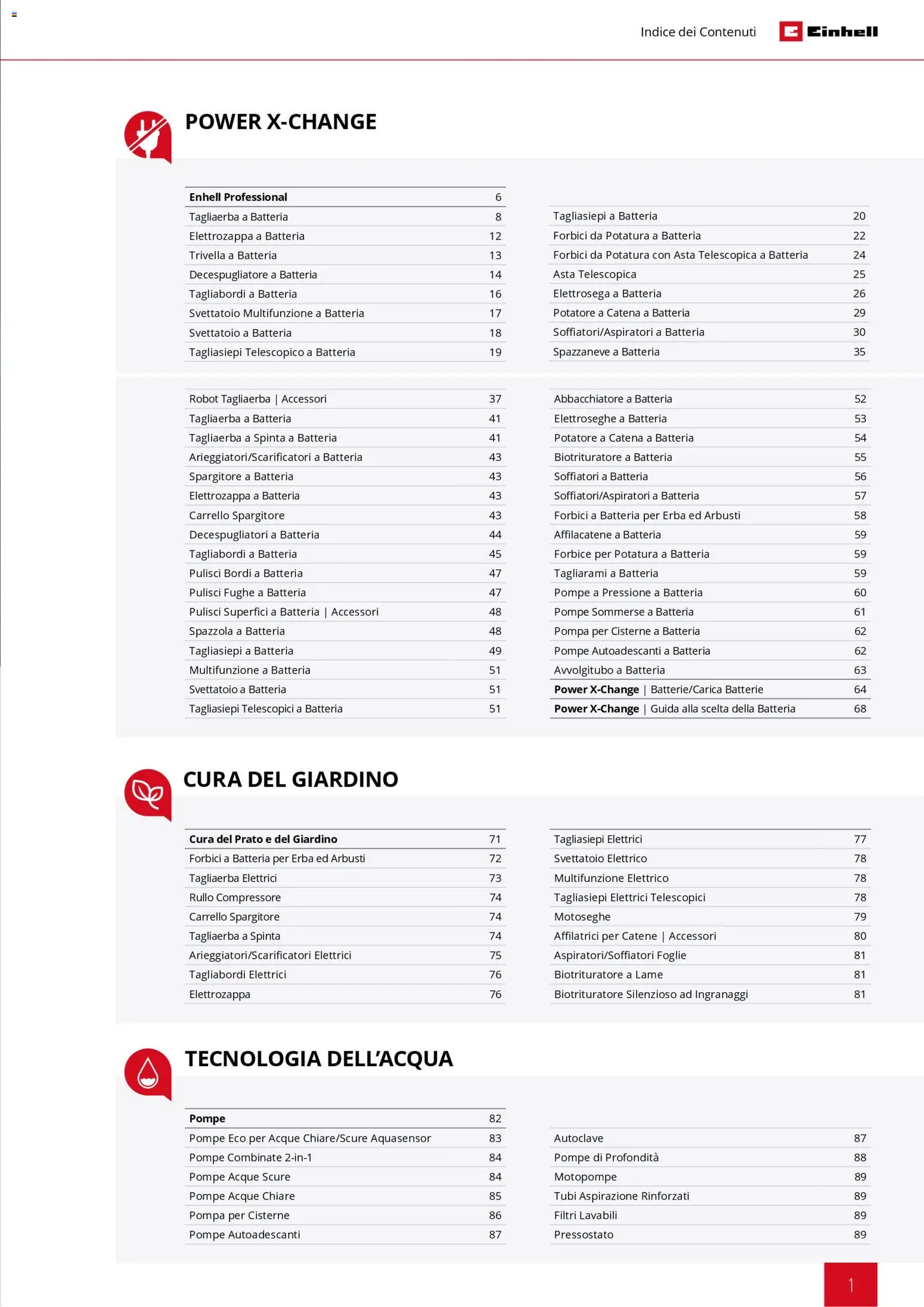 Volantino Einhell del 02.03.2026 | Pagina: 3 | Prodotti: Spazzola, Rullo, Decespugliatore, Batteria
