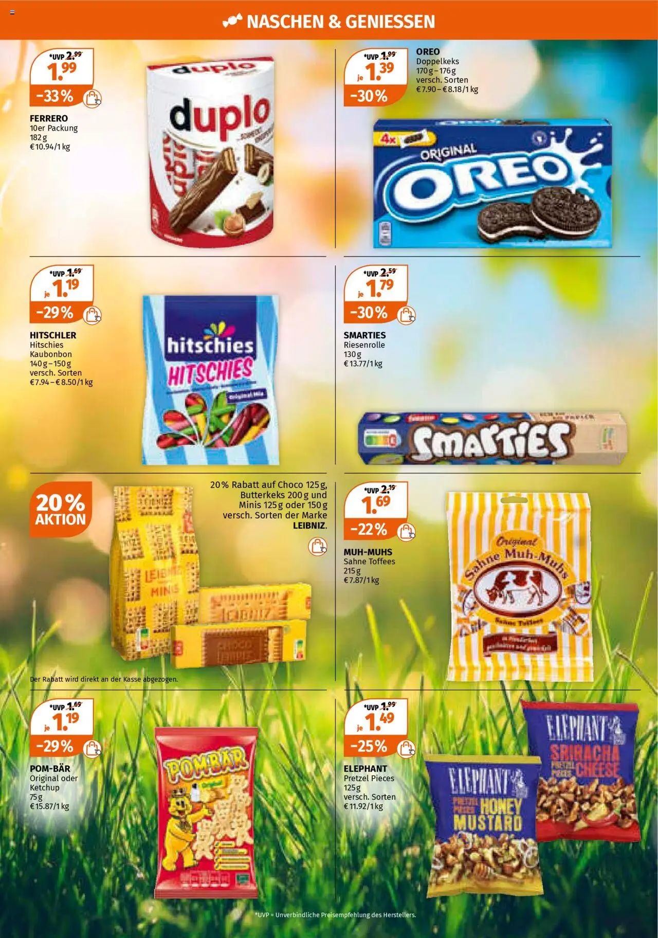 Müller Prospekt 	 - gültig ab dem 28.07.2025 | Seite: 14 | Produkte: Smarties, POM-BÄR, Ketchup, Sahne