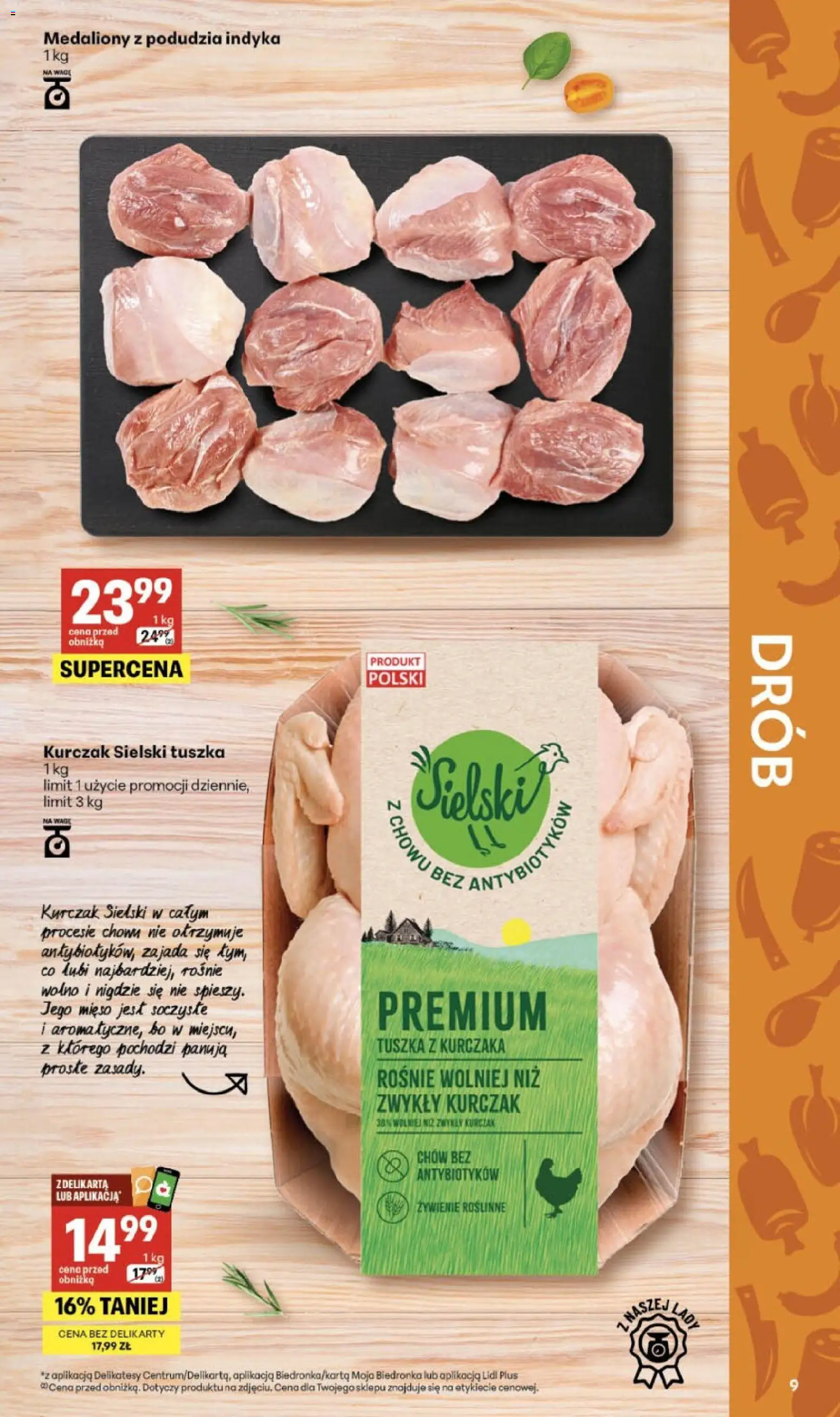 Delikatesy Centrum gazetka od 05.03.2026 | Strona: 9 | Produkty: Kurczak, Mięso, Delikatesy