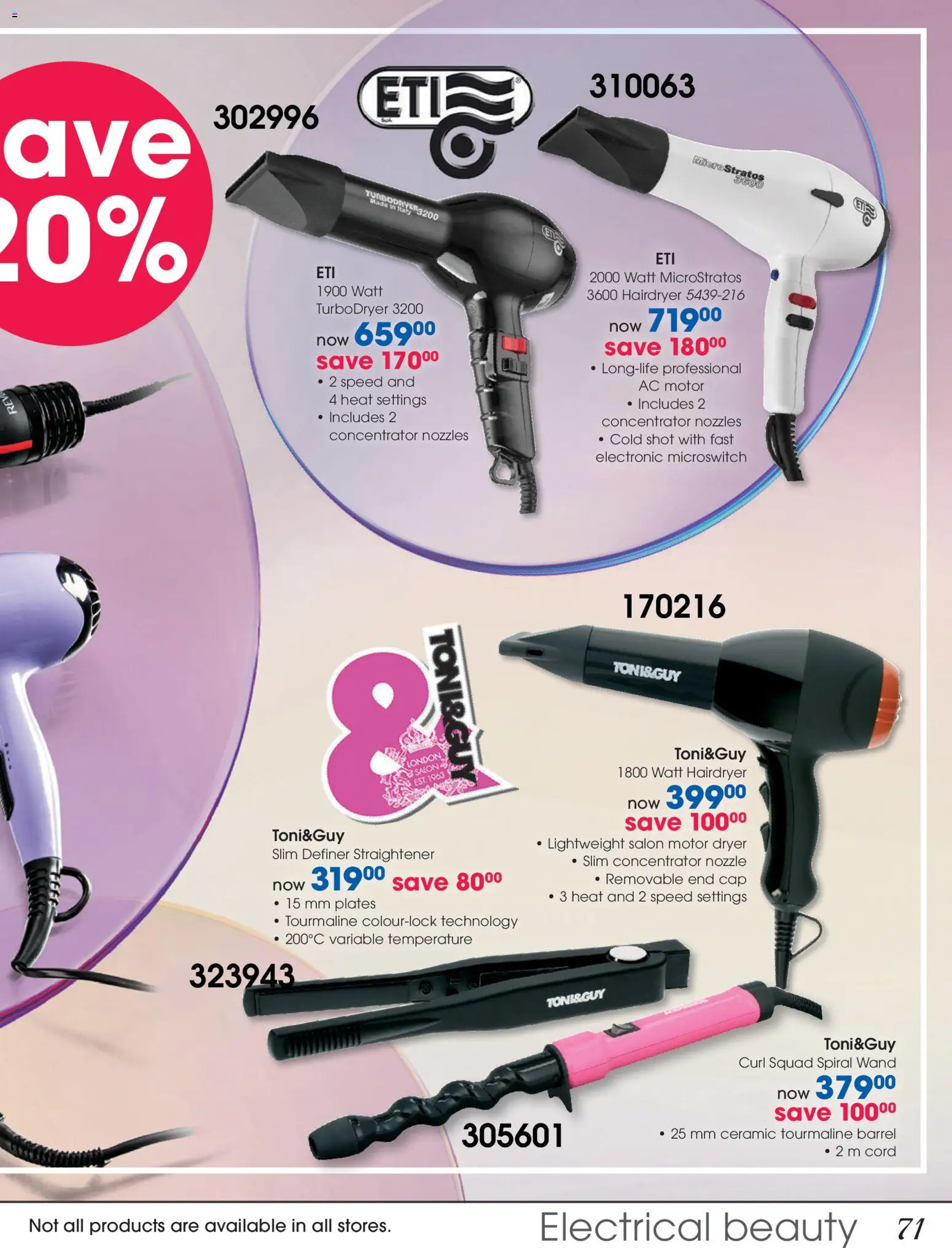 New Clicks catalogue – valid from 28.10.2025 | Page: 71 | Products: Cap, Dryer