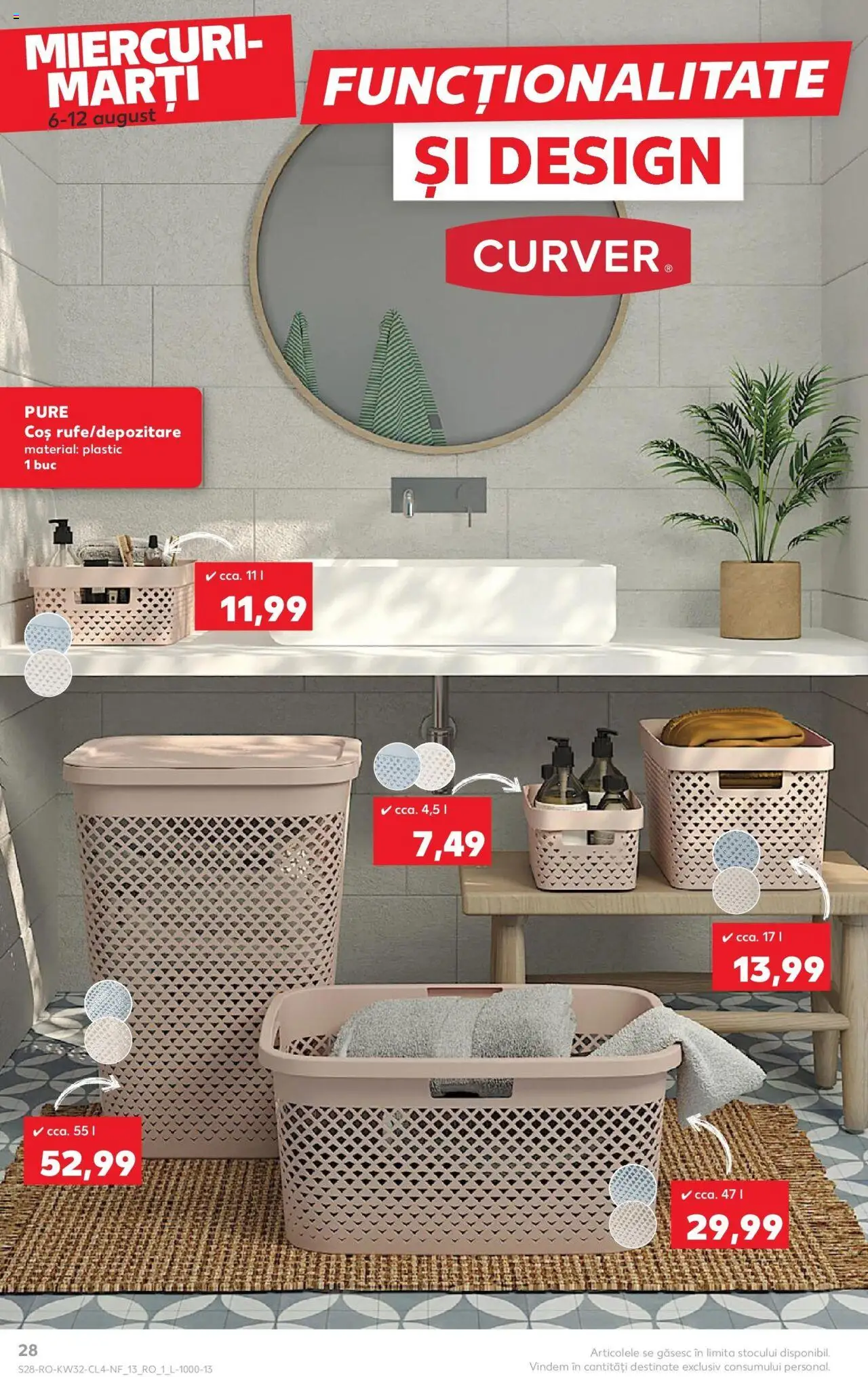 Catalog Kaufland - Galați – valabil de la 06.08.2025 | Pagină: 28 | Produse: Coș