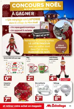 Mr Bricolage folder / publicité - Voorbeeld van een folder van Mr Bricolage, geldig van 04.11.2025 | Pagina: 11