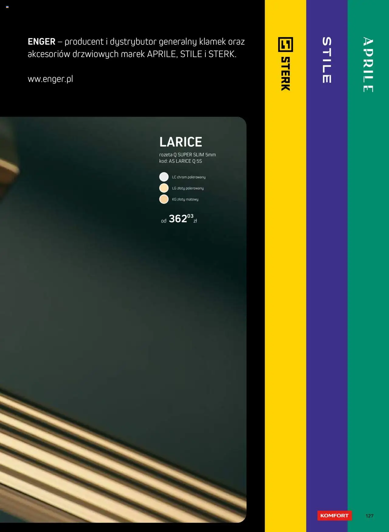 Komfort Gazetka - Katalog Podłogi I Drzwi od 26.06.2024 | Strona: 127