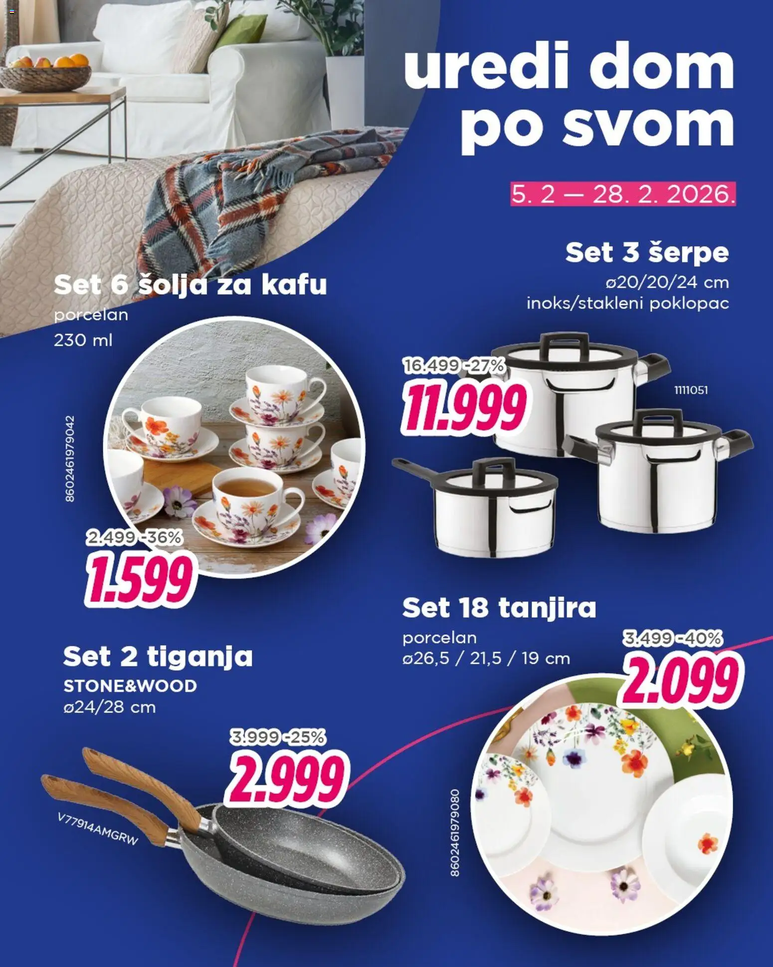 Okov katalog - važi od 05.02.2026 | Strana: 2 | Proizvode: Šolja