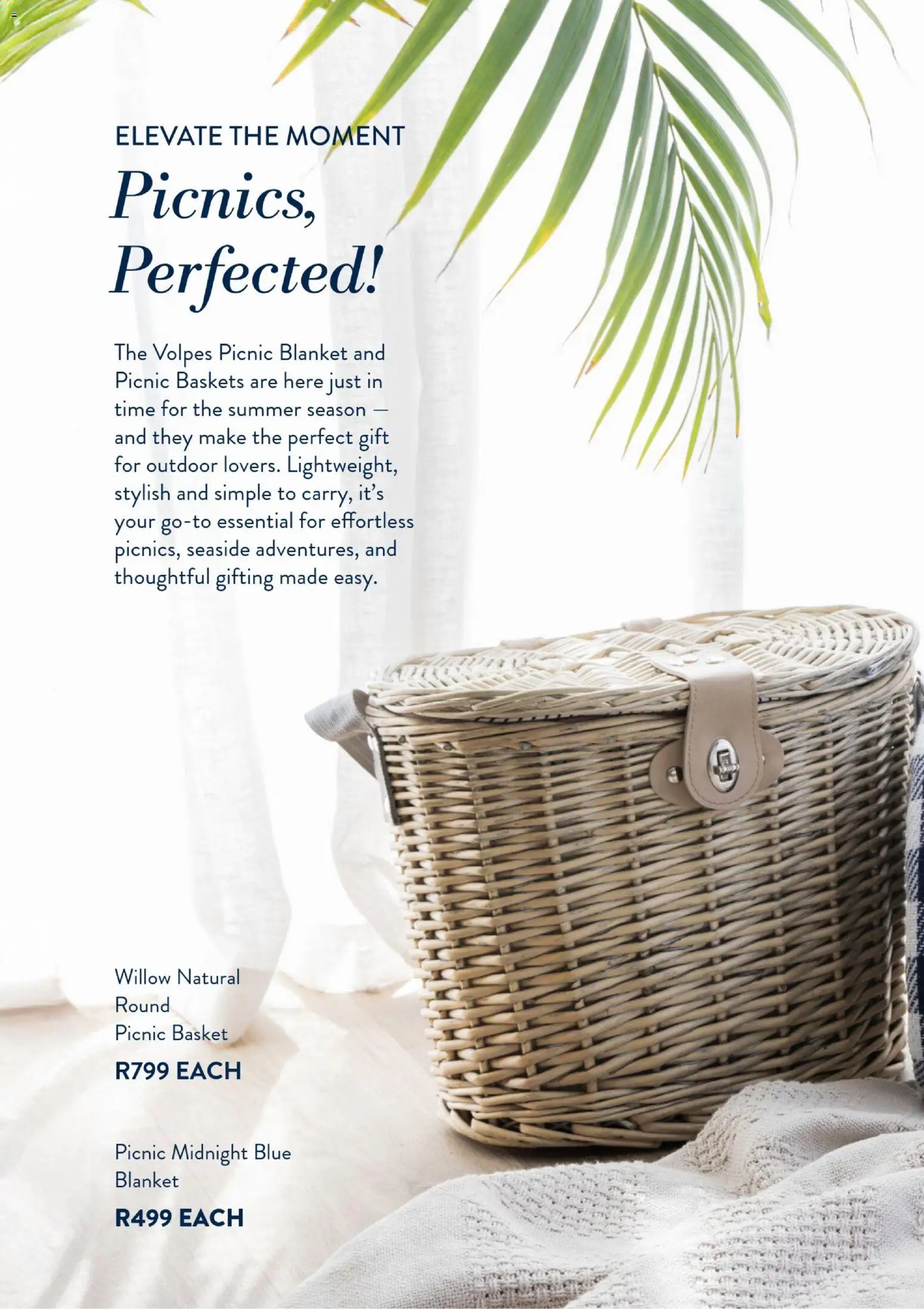 New Volpes catalogue – valid from 18.11.2025 | Page: 40 | Products: Blanket, Basket