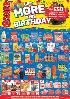 Boxer eSwatini - Weekly Specials │ valid from 17.07.2025 | Page: 1