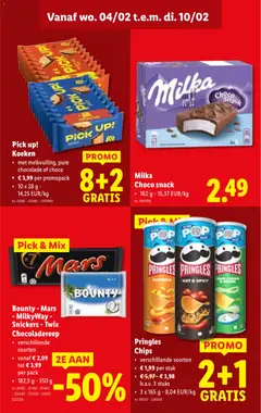 Pringles Chips, verschillende soorten - Voorbeeld van een folder van Lidl, geldig van 04.02.2026 | Pagina: 26