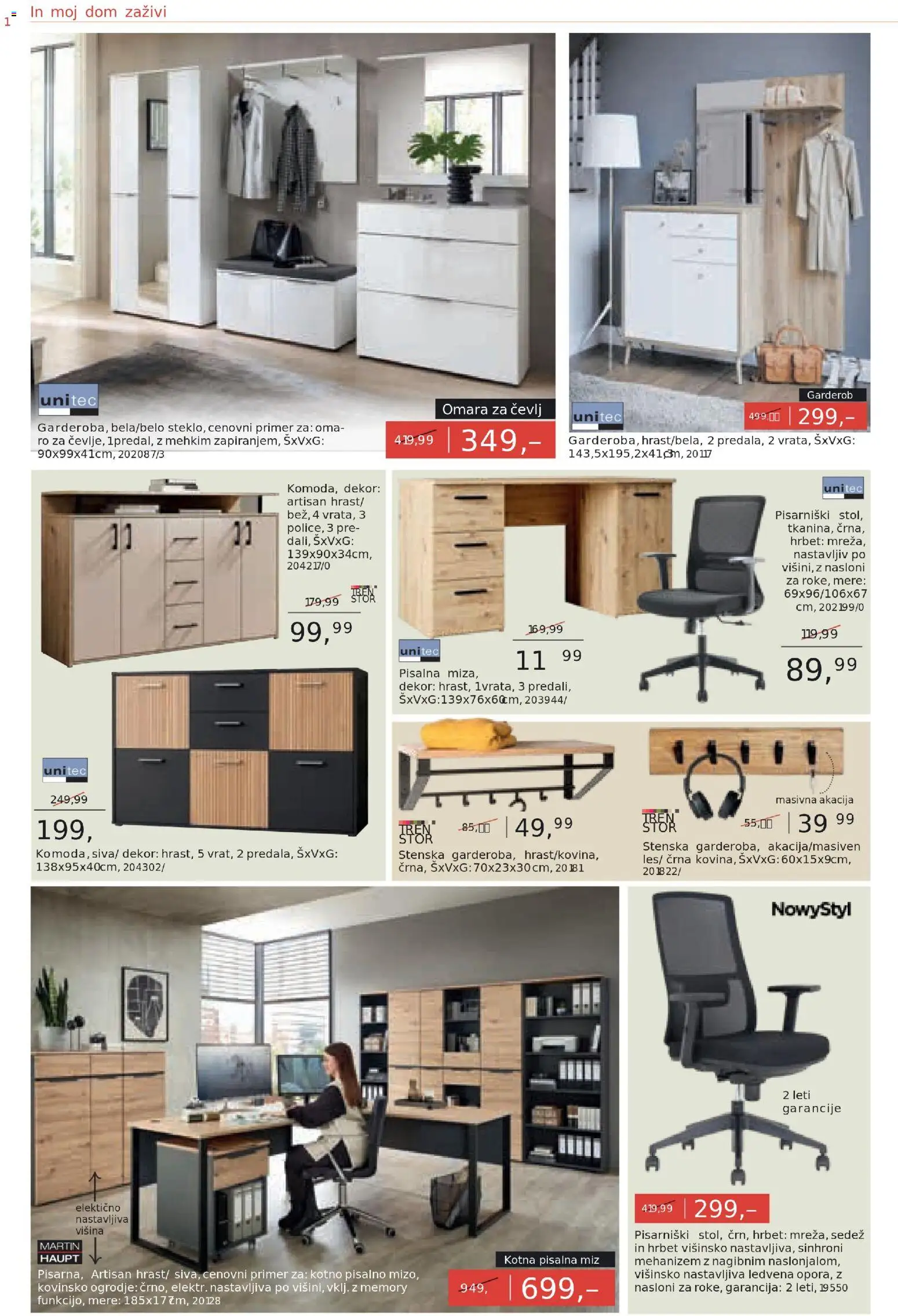 Novi Rutar katalog ponudbe – veljaven od 05.11.2025 | Stran: 13 | Izdelki: Omara