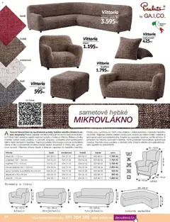 Náhled letáku Decodoma katalog od 10.11.2025 | Strana: 56 | Produkty: Polštářky, Křesla, Křeslo, Sedačky
