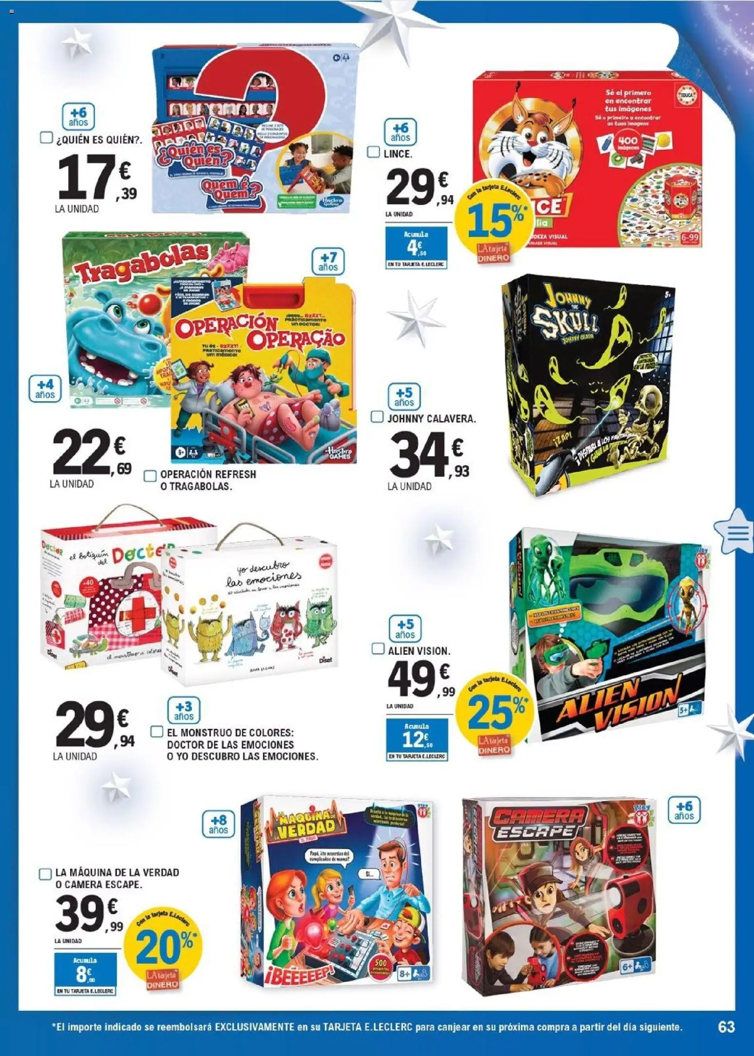 E.Leclerc - Juguetes  │ válido desde el 03.11.2025 | Página: 63