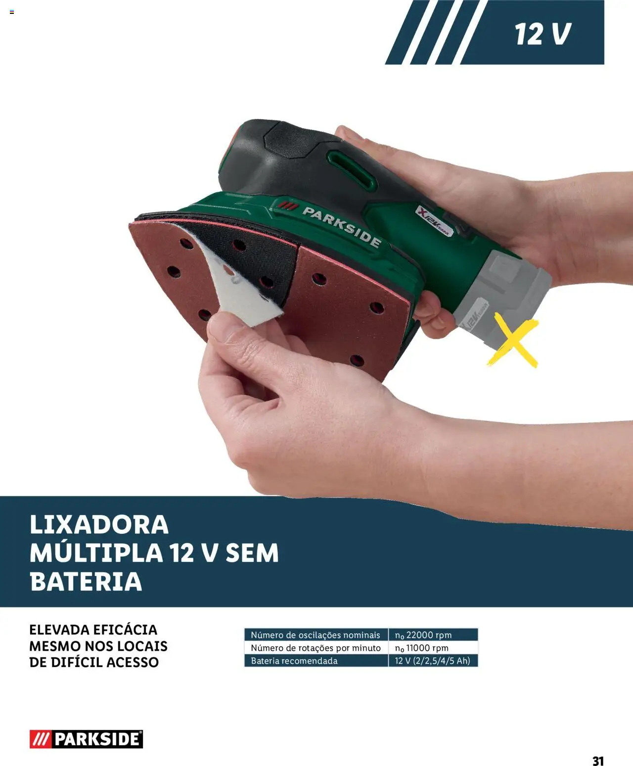 Lidl Baterias E Ferramentas │ válido de 02.02.2023 | Página: 31