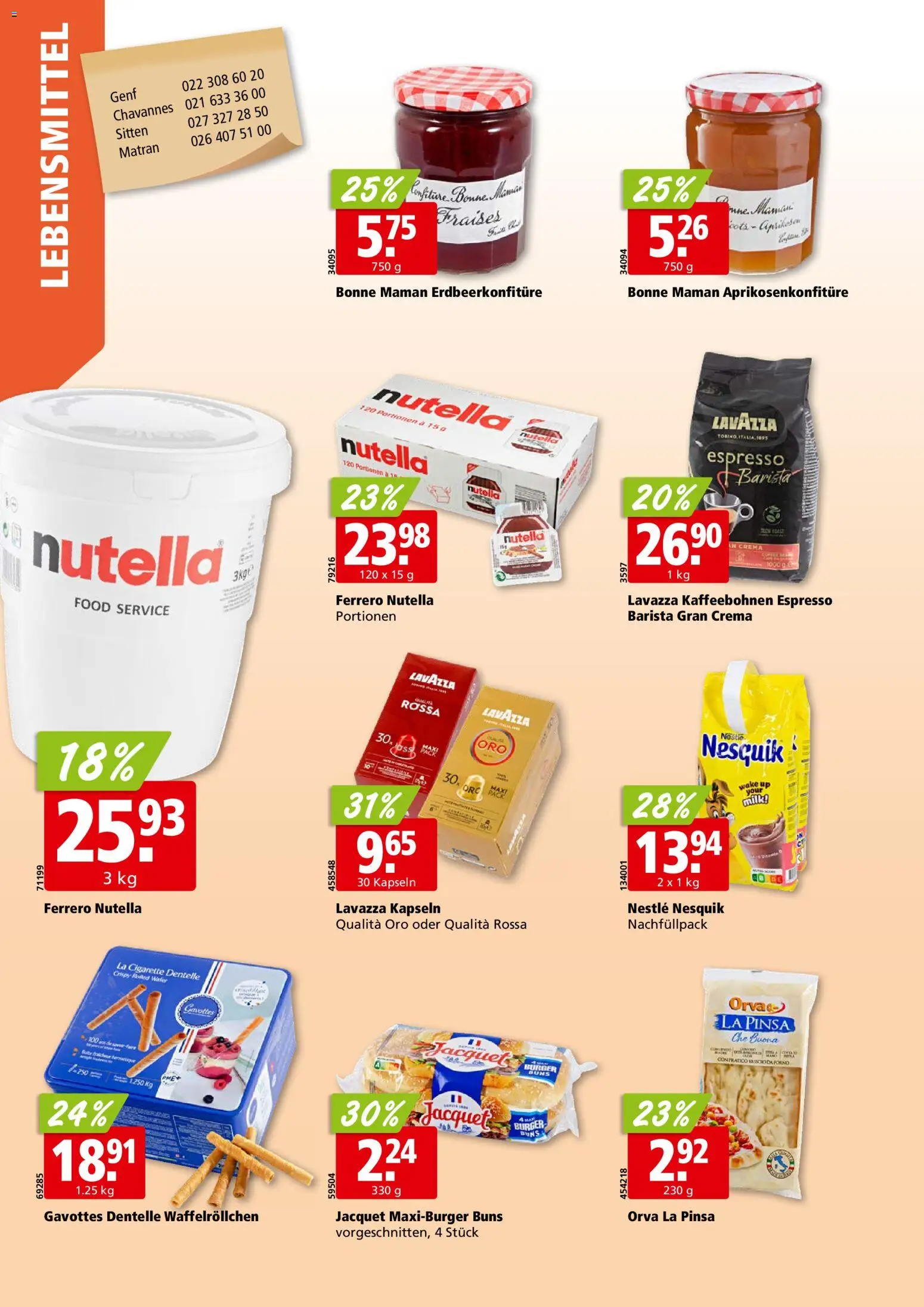 Aligro aktionen Chavannes, Matran, Genf, Sitten – gültig ab 09.03.2026 | Seite: 18 | Produkte: Burger, Spabad