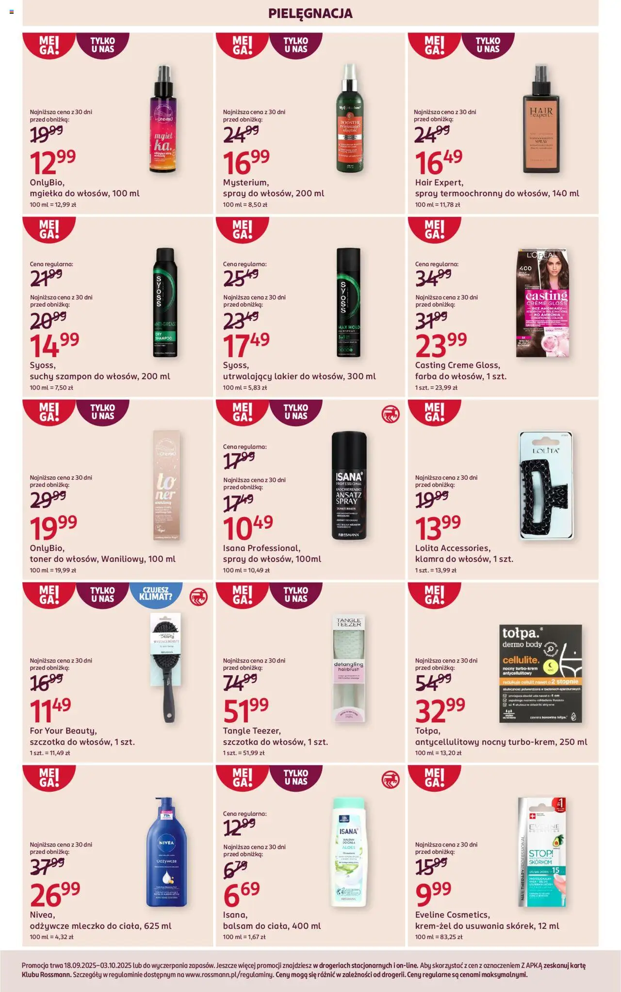 Rossmann Gazetka od 18.09.2025 | Strona: 6 | Produkty: Aloes, Szampon, Body, Suchy szampon