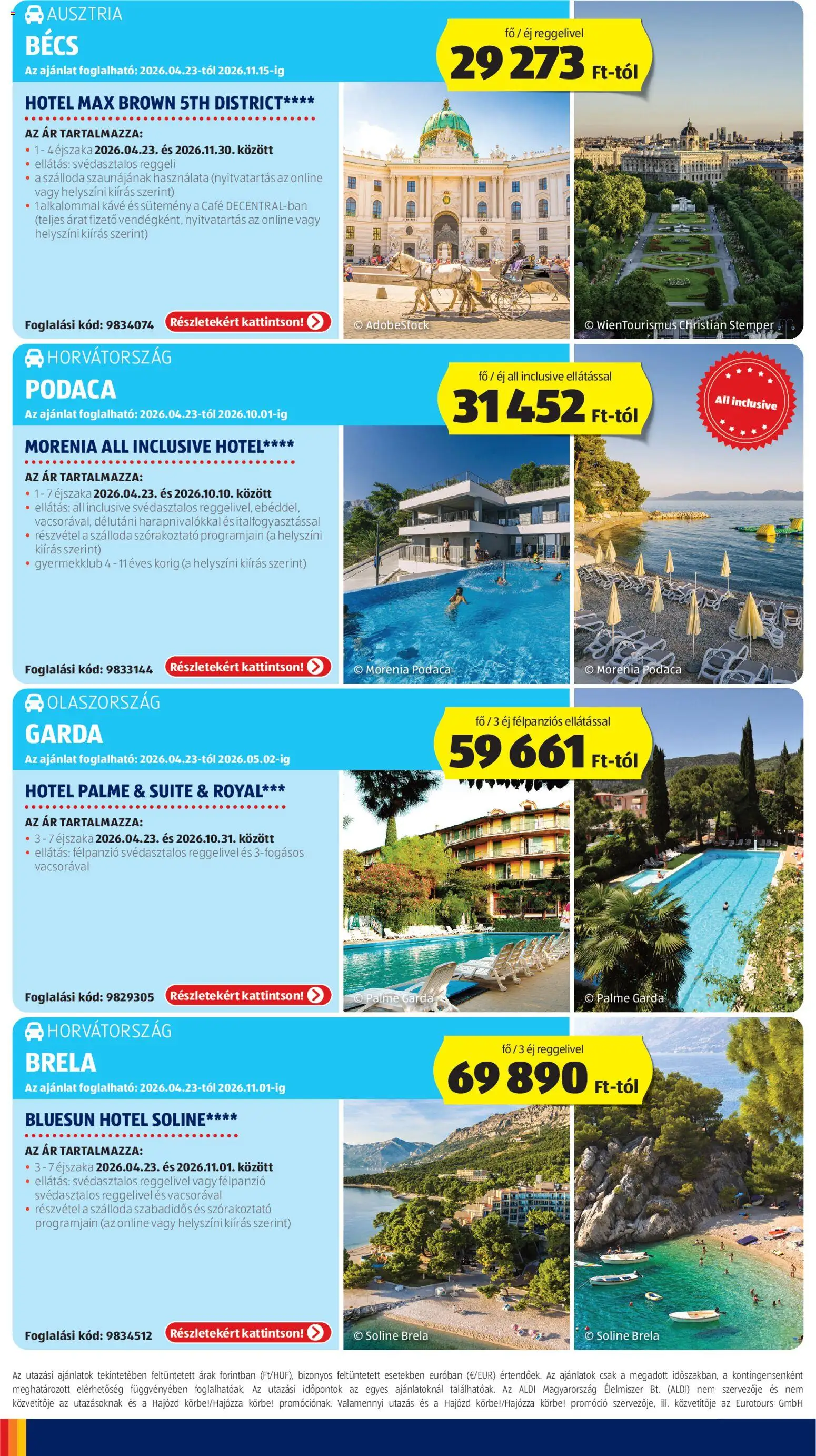 Aldi akciós ujság - amely érvényes a következő dátumtól: 23.04.2026 | Oldal: 58 | Termékek: Kávé, Sütemény