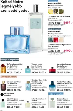 Katalógus Oriflame 2026/02 - amely érvényes a következő dátumtól: 21.01.2026 | Oldal: 40 | Termékek: Parfüm, Só