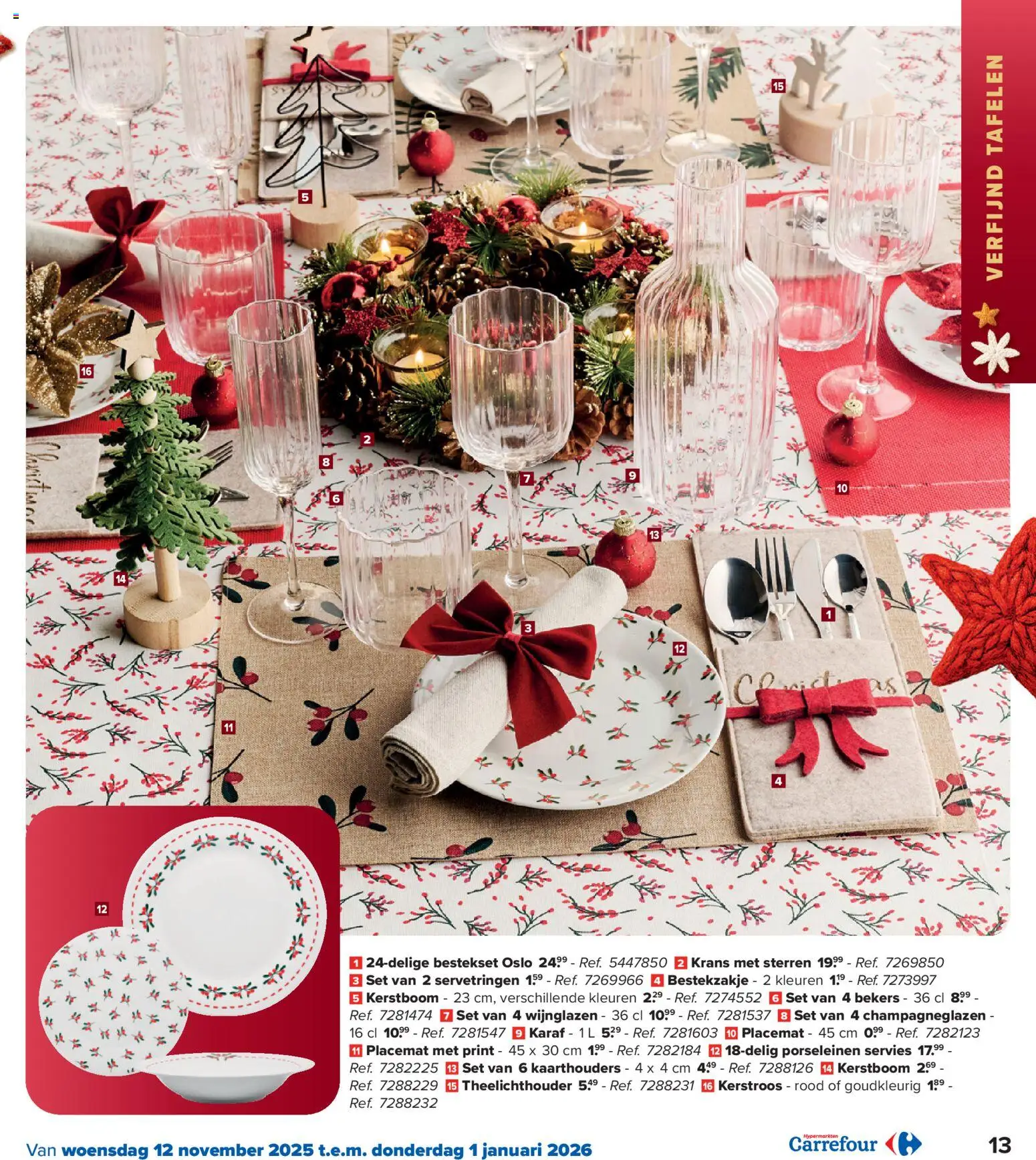 {H1} | Pagina: 13 | Producten: Servies