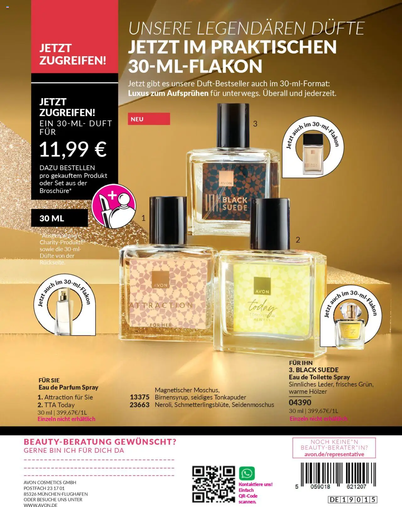 AVON Katalog Oktober 2025 – gültig ab 01.10.2025 | Seite: 230 | Produkte: Toilette, Parfüm, Duft, Eau de Toilette