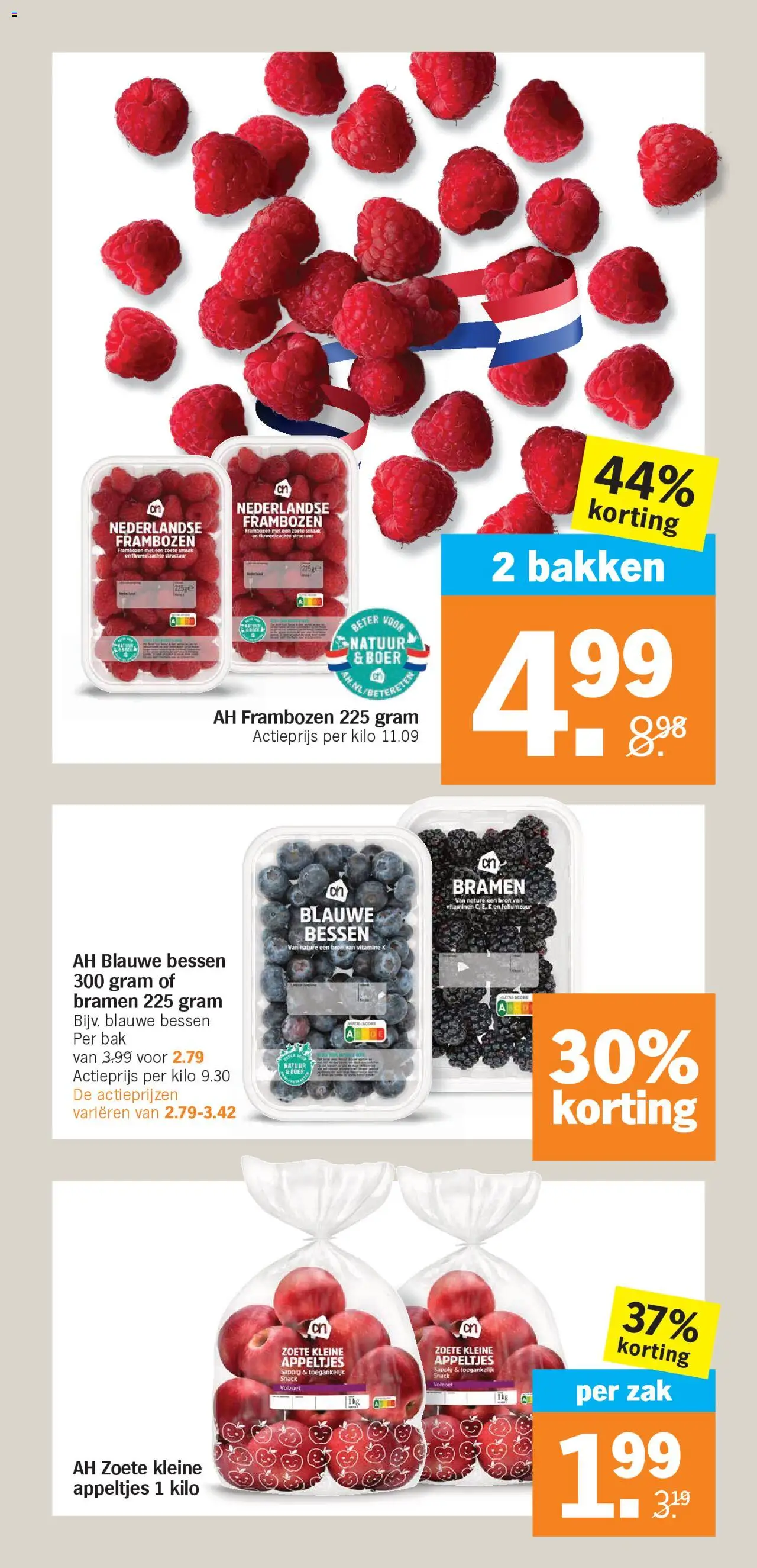 | Pagina: 7 | Producten: Zak, Frambozen