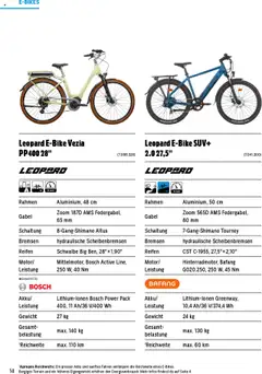 Jumbo Aktionen Dein Velo 2025 ab 21.02.2025 gültig | Seite: 14 | Produkte: Gewicht, Bosch