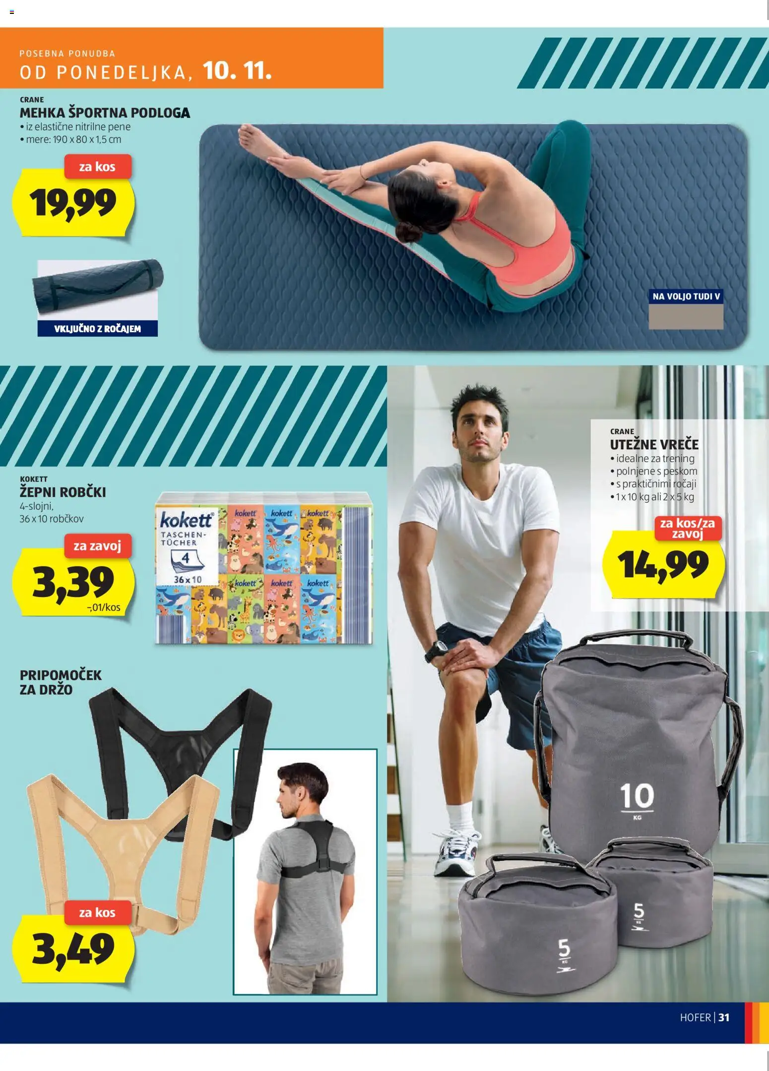 Hofer SI katalog | vrijedi od 06.11.2025 | Stranica: 31