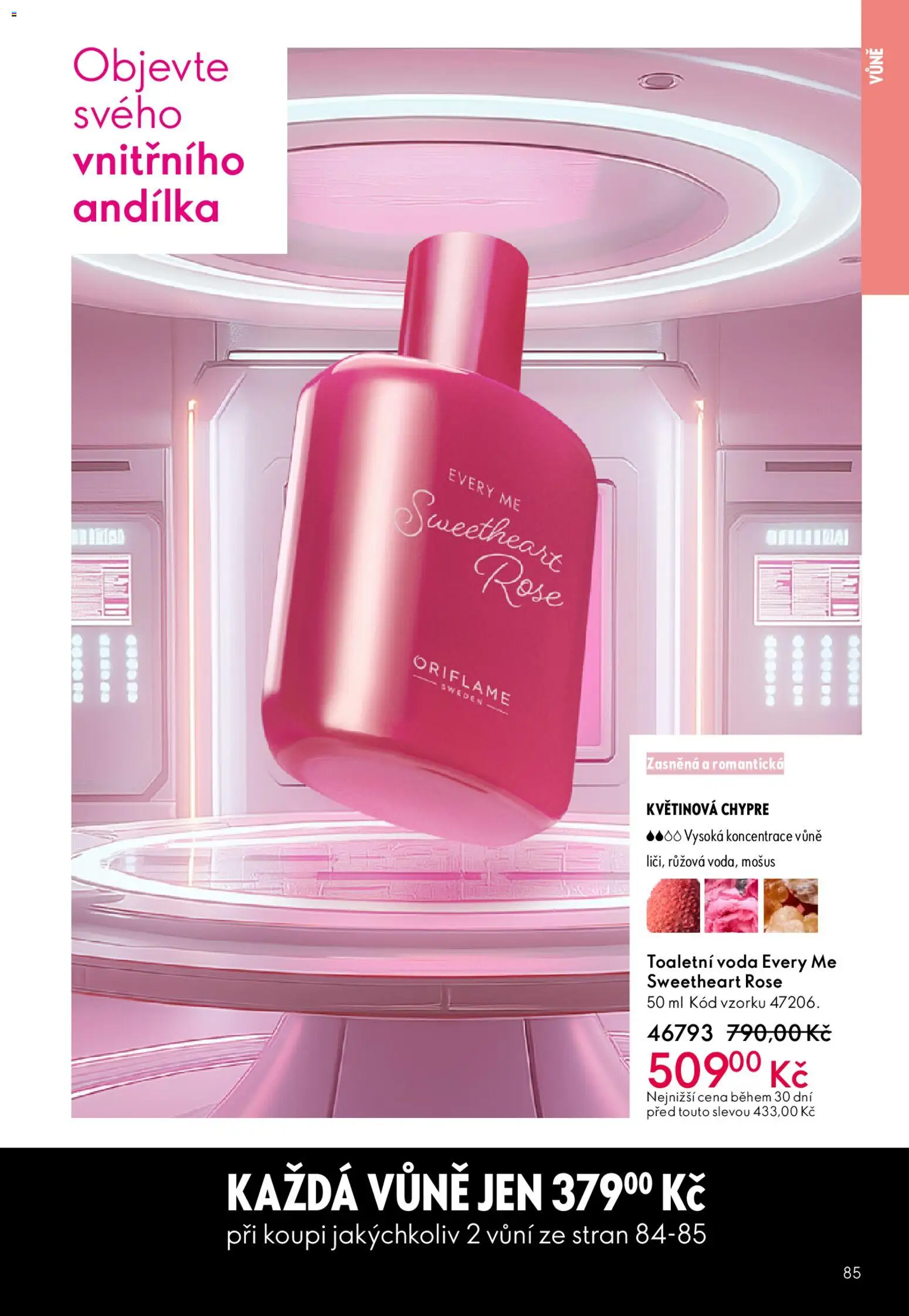 Oriflame katalog č.03/2026 od 11.02.2026 | Strana: 85 | Produkty: Voda, Toaletní voda