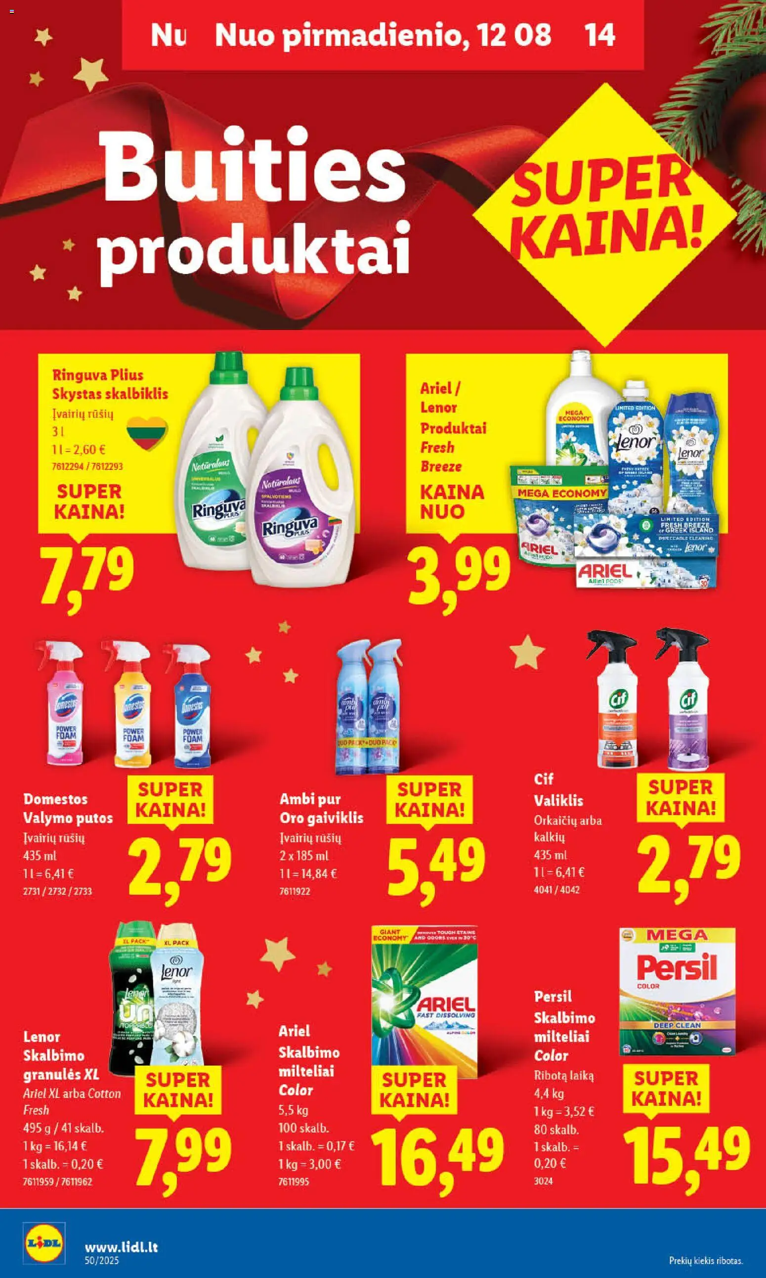 LIDL akcijos nuo 08.12.2025 | Puslapis: 42