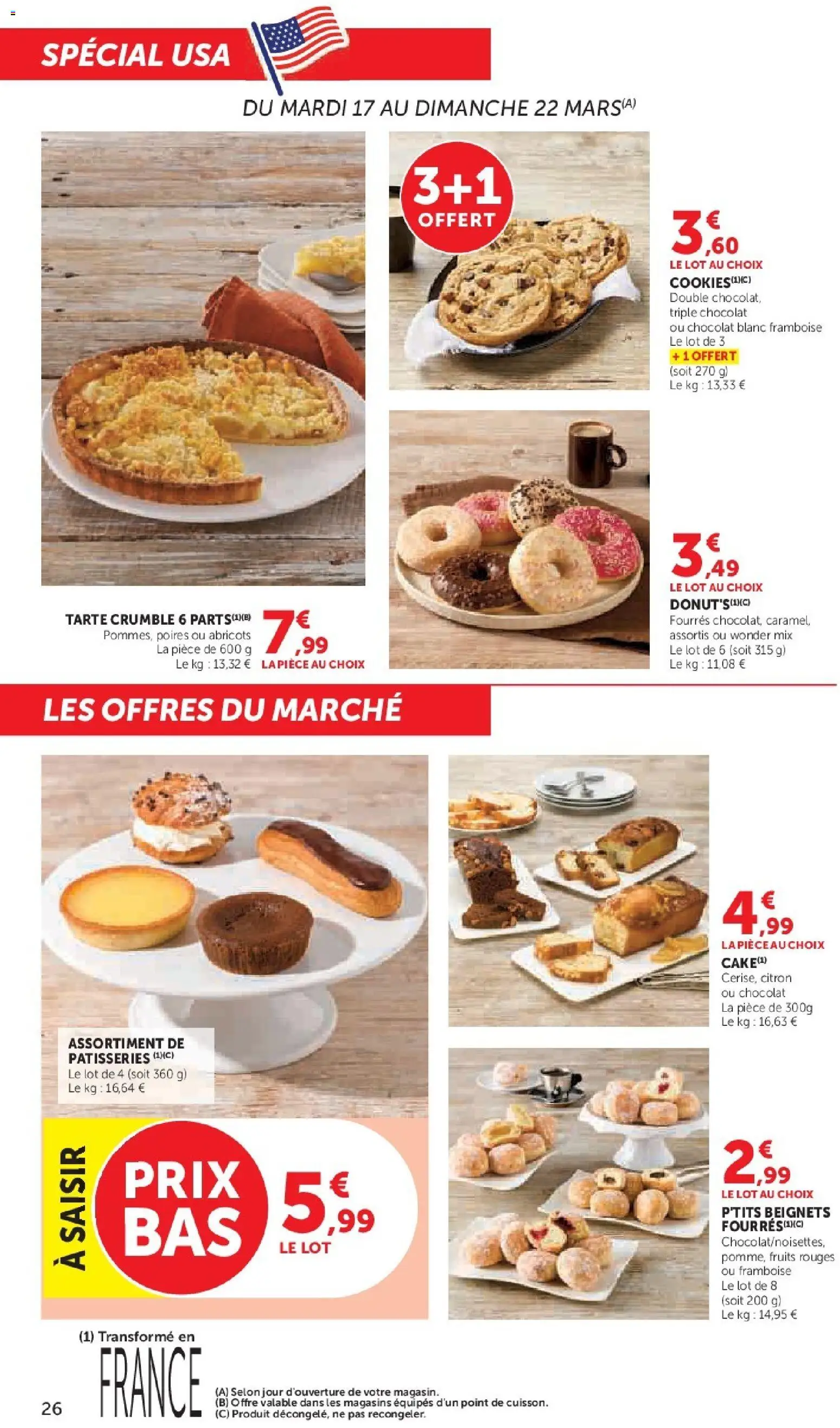 {H1} | Page: 26 | Produits: Citron, Framboise, Abricots, Chocolat