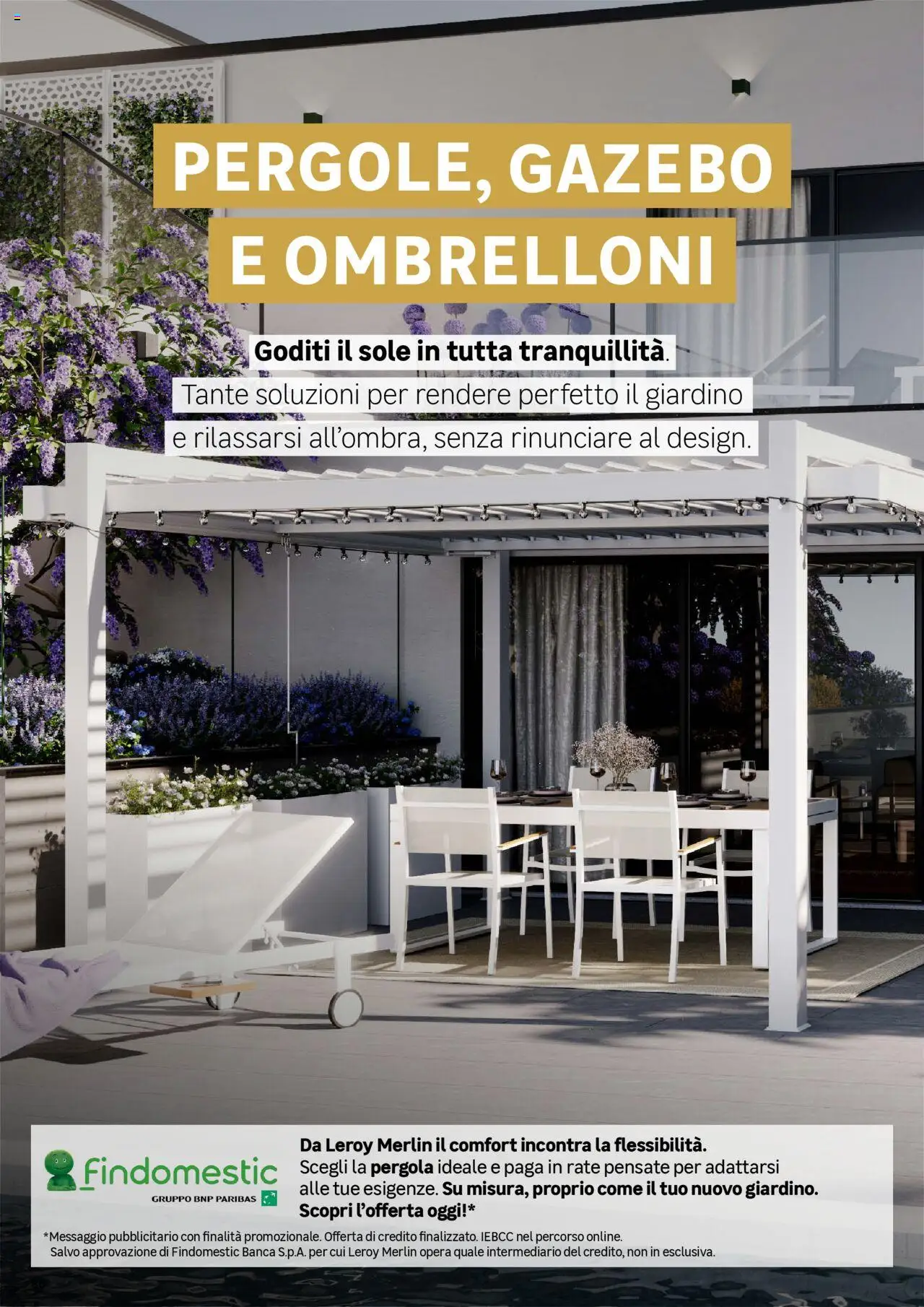 Volantino Leroy Merlin del 02.06.2025 | Pagina: 86 | Prodotti: Gazebo, Pergola