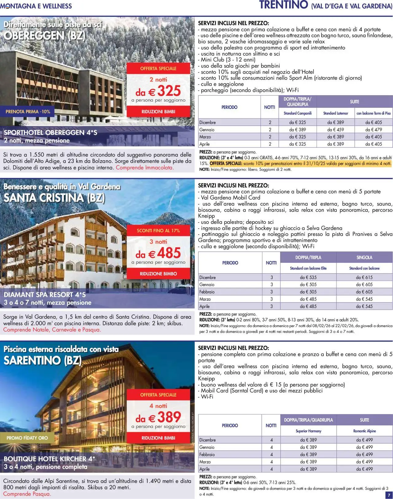 Volantino Esselunga S del 01.10.2025 | Pagina: 7 | Prodotti: Piscina, Culla, Letto, Bagno