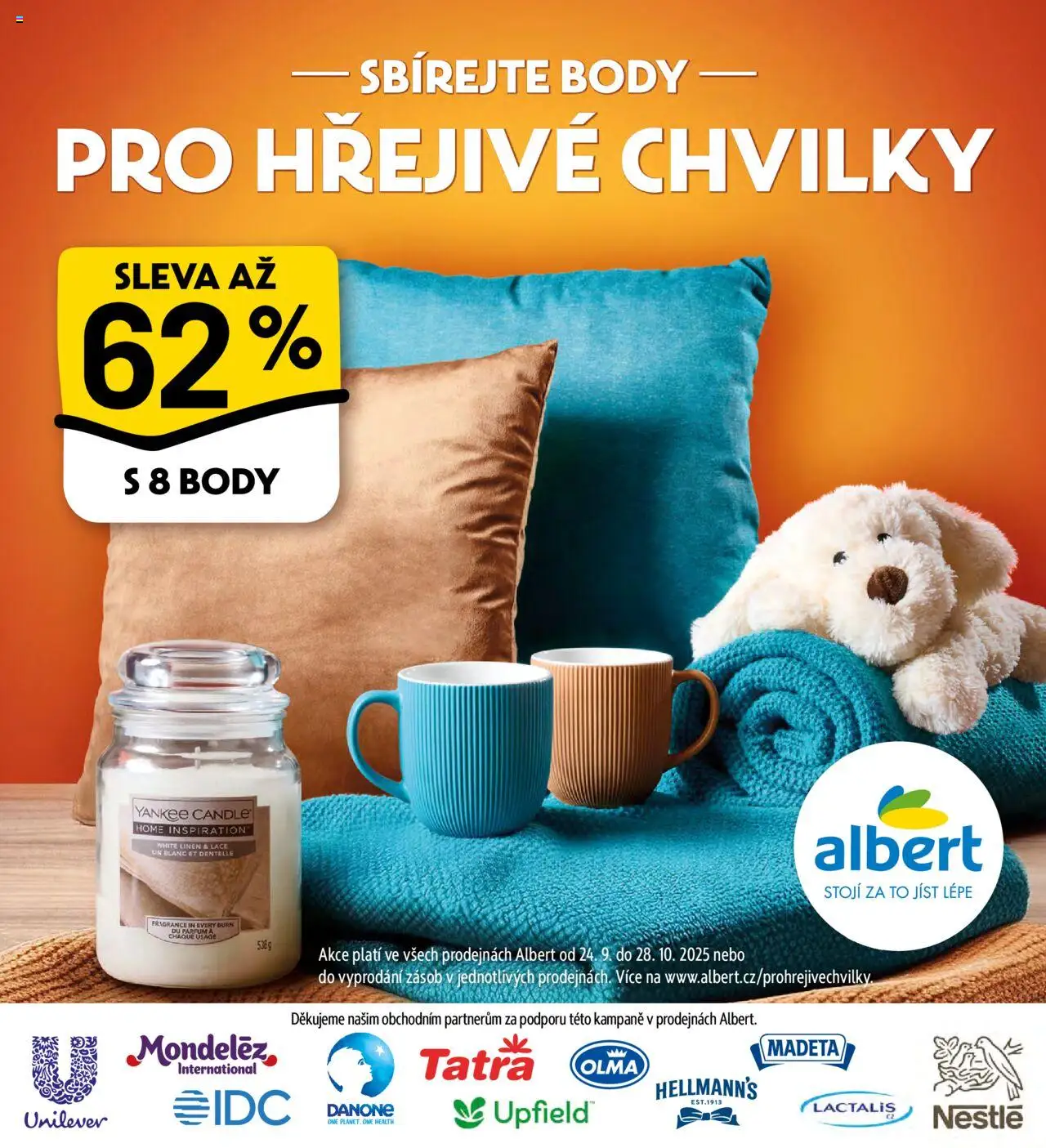 Albert magazín od 01.10.2025 | Strana: 2 | Produkty: Yankee Candle, Hellmann's, Body