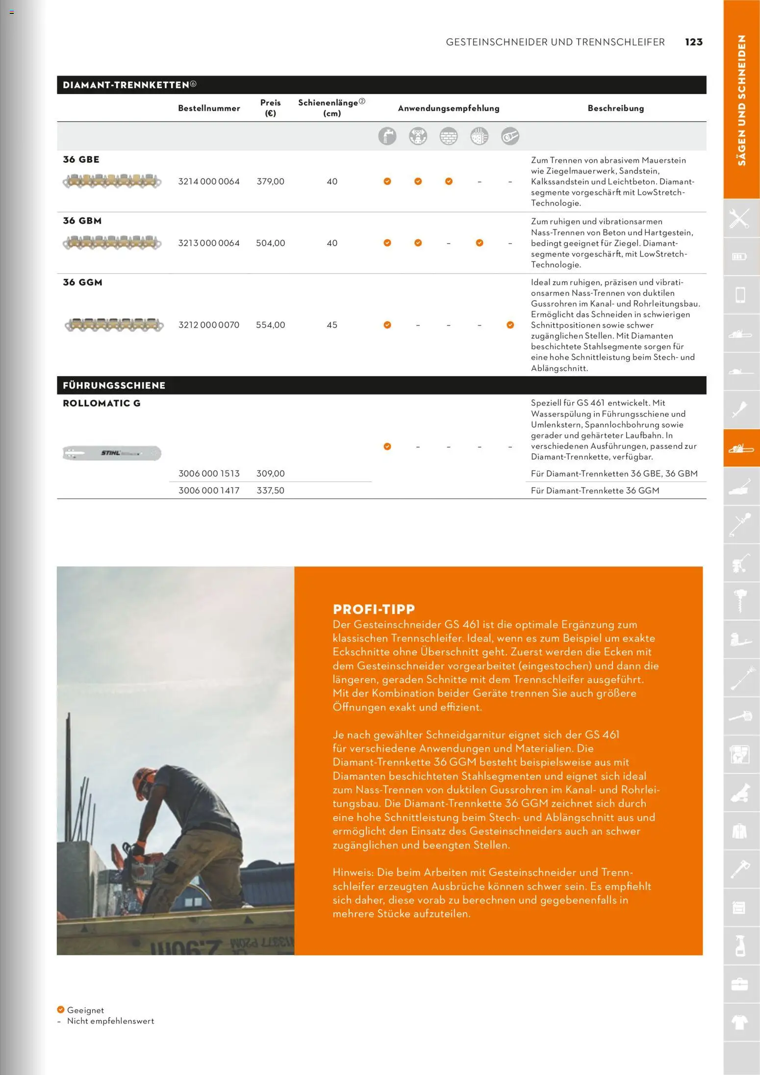 STIHL Katalog – gültig ab 01.01.2026 | Seite: 123