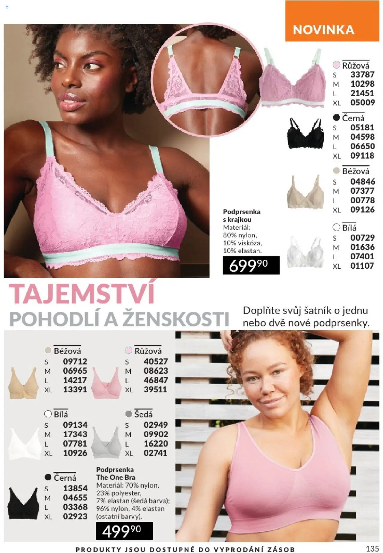 Avon katalog 8/2025 od 01.08.2025 | Strana: 135 | Produkty: Podprsenka
